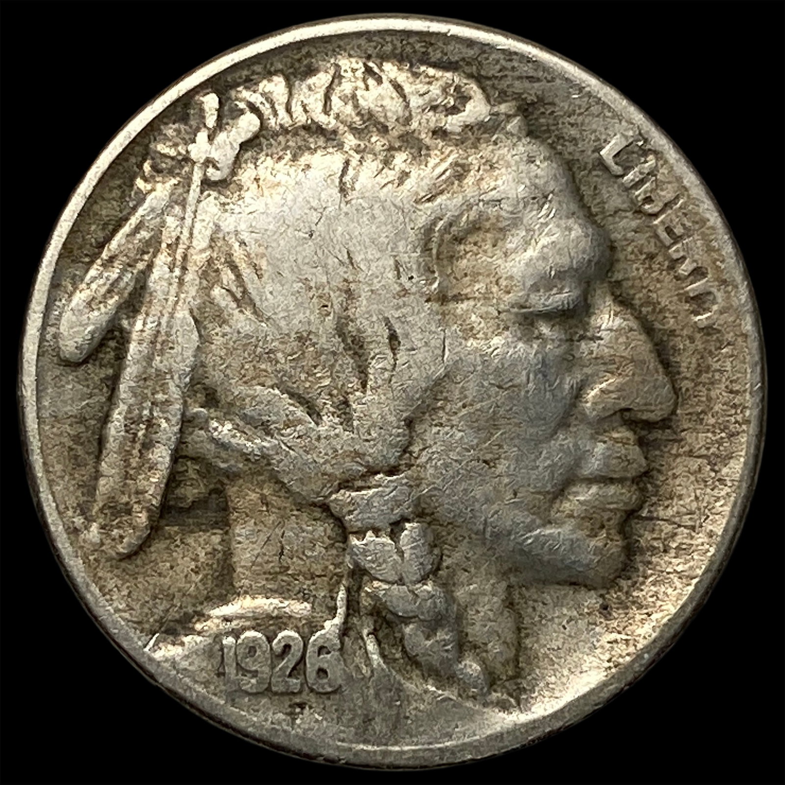 1926-S Buffalo Nickel CLOSELY UNCIRCULATED (1 of 2)