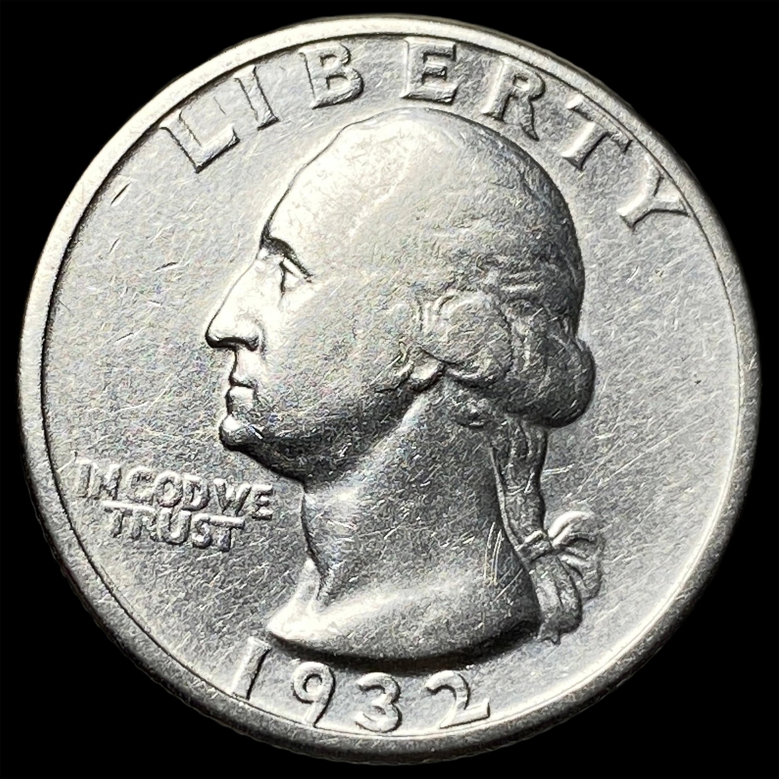 1932 Silver Washington Quarter CLOSELY UNCIRCULATED (1 of 2)