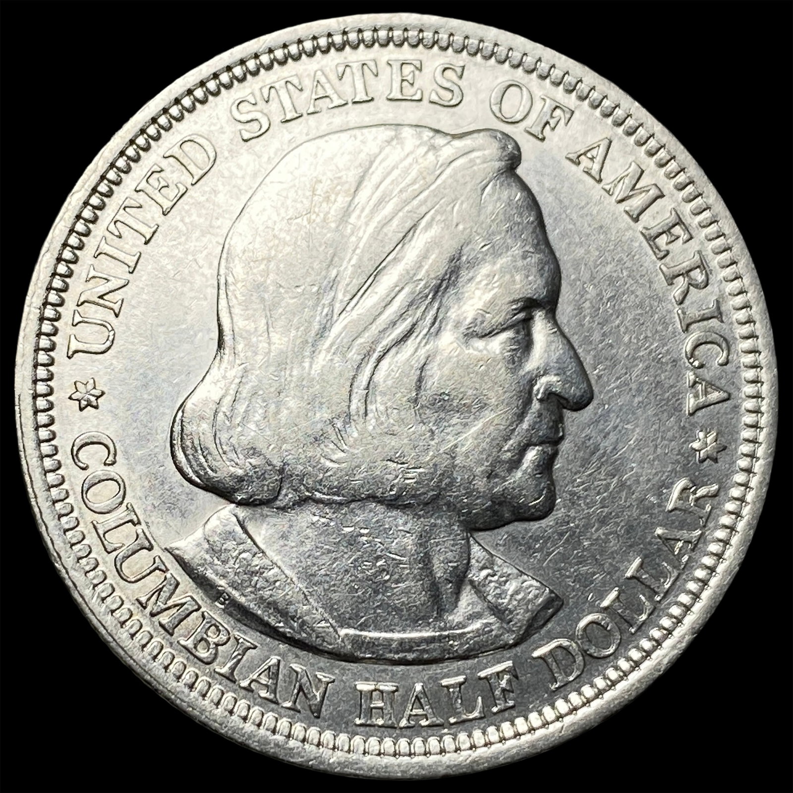 1893 Silver Columbian Half Dollar GEM BU: 1893 Silver Columbian Half Dollar GEM BU