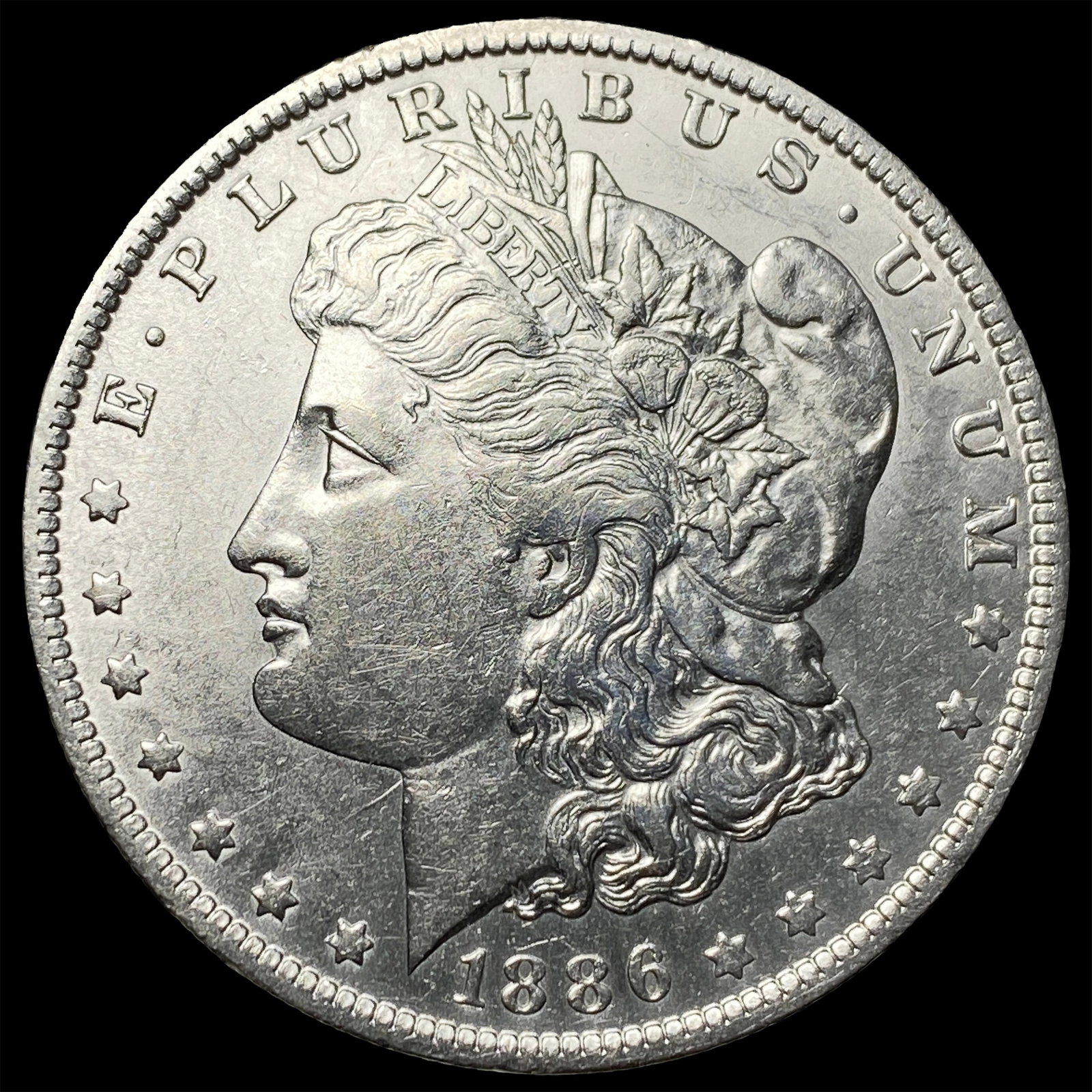 1886-O Silver Morgan Dollar CHOICE AU: 1886-O Silver Morgan Dollar CHOICE AU