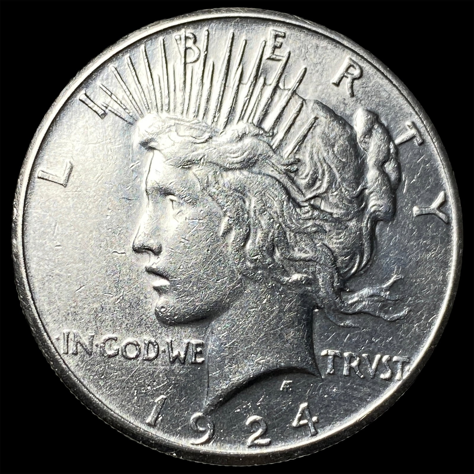 1924 Peace Silver Dollar UNCIRCULATED: 1924 Peace Silver Dollar UNCIRCULATED