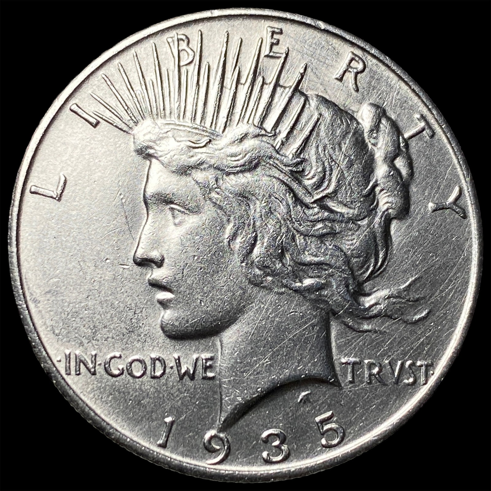 1935 Silver Peace Dollar UNCIRCULATED (1 of 2)