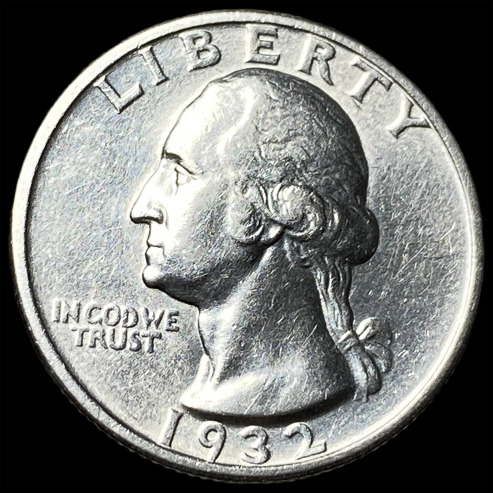 1932 Silver Washington Quarter CHOICE BU (1 of 2)