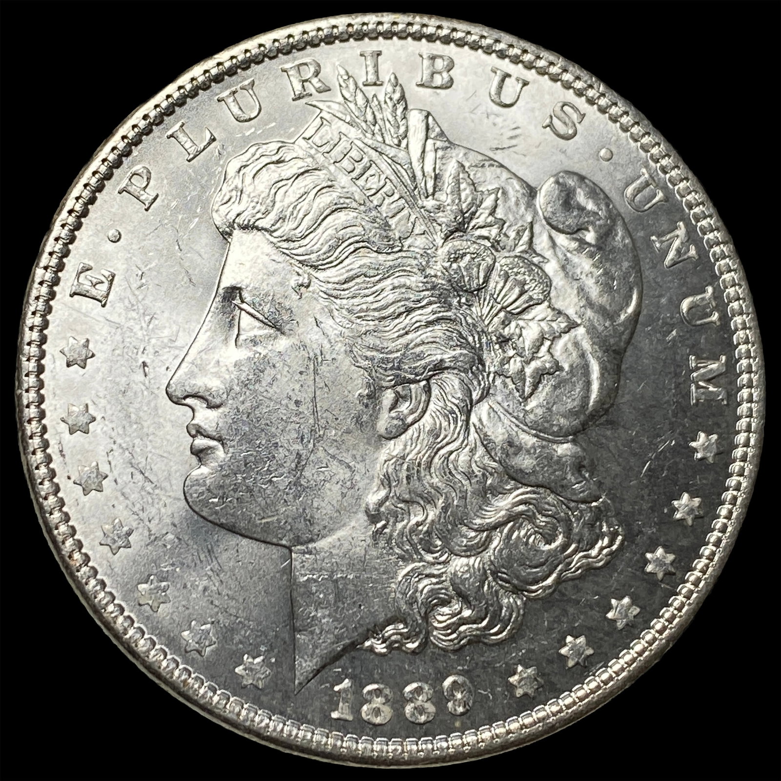 1889 Morgan Silver Dollar CHOICE BU: 1889 Morgan Silver Dollar CHOICE BU