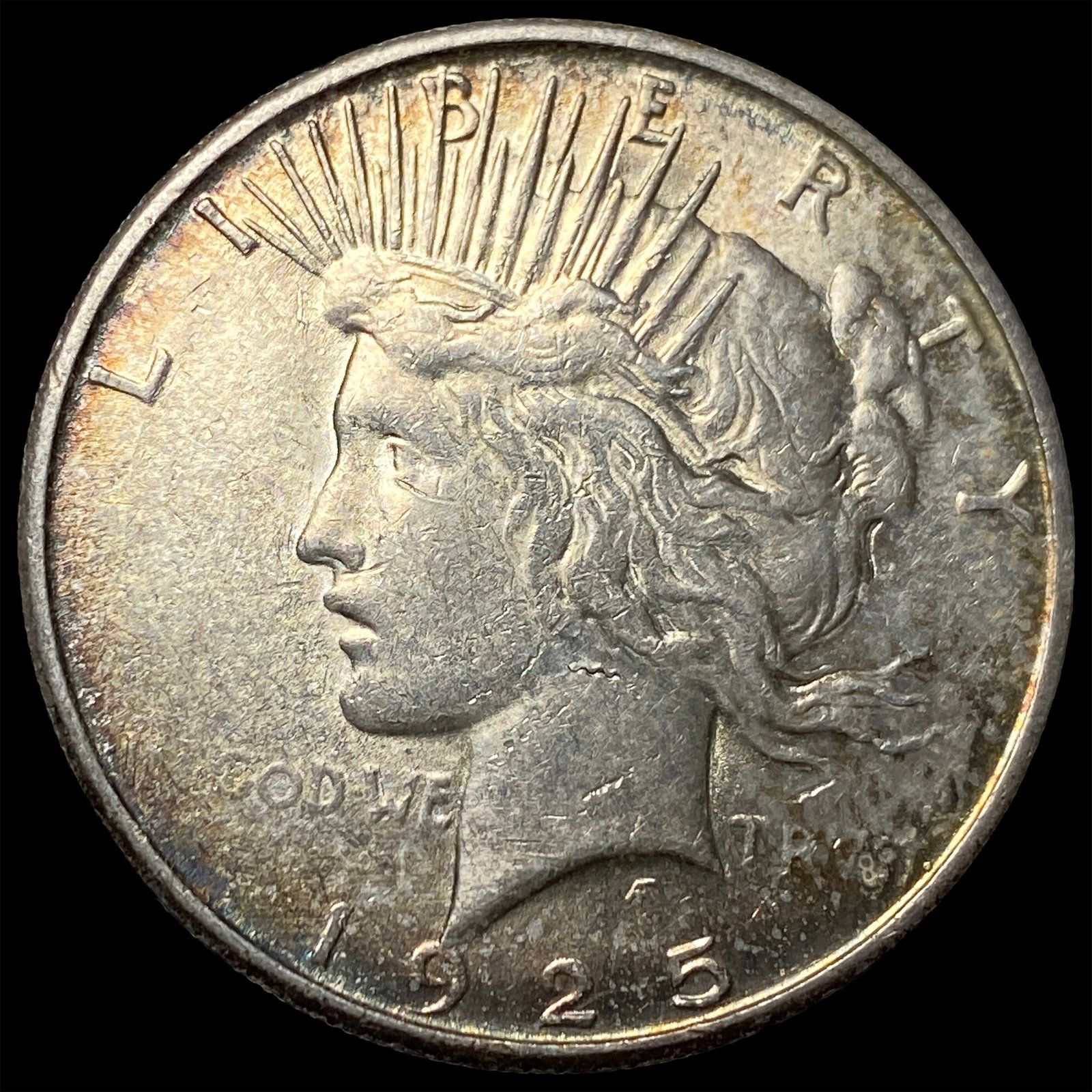 1925-S Silver Peace Dollar UNCIRCULATED (1 of 2)