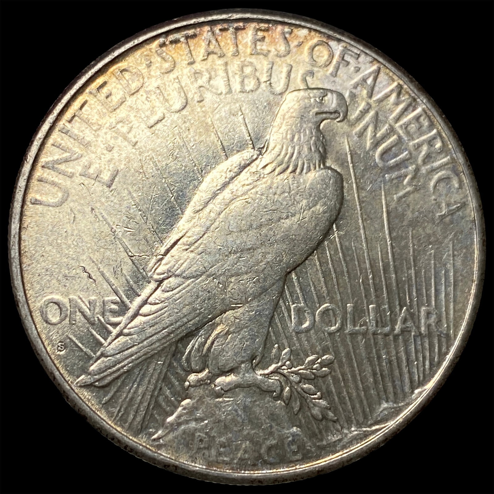 1925-S Silver Peace Dollar UNCIRCULATED - 2