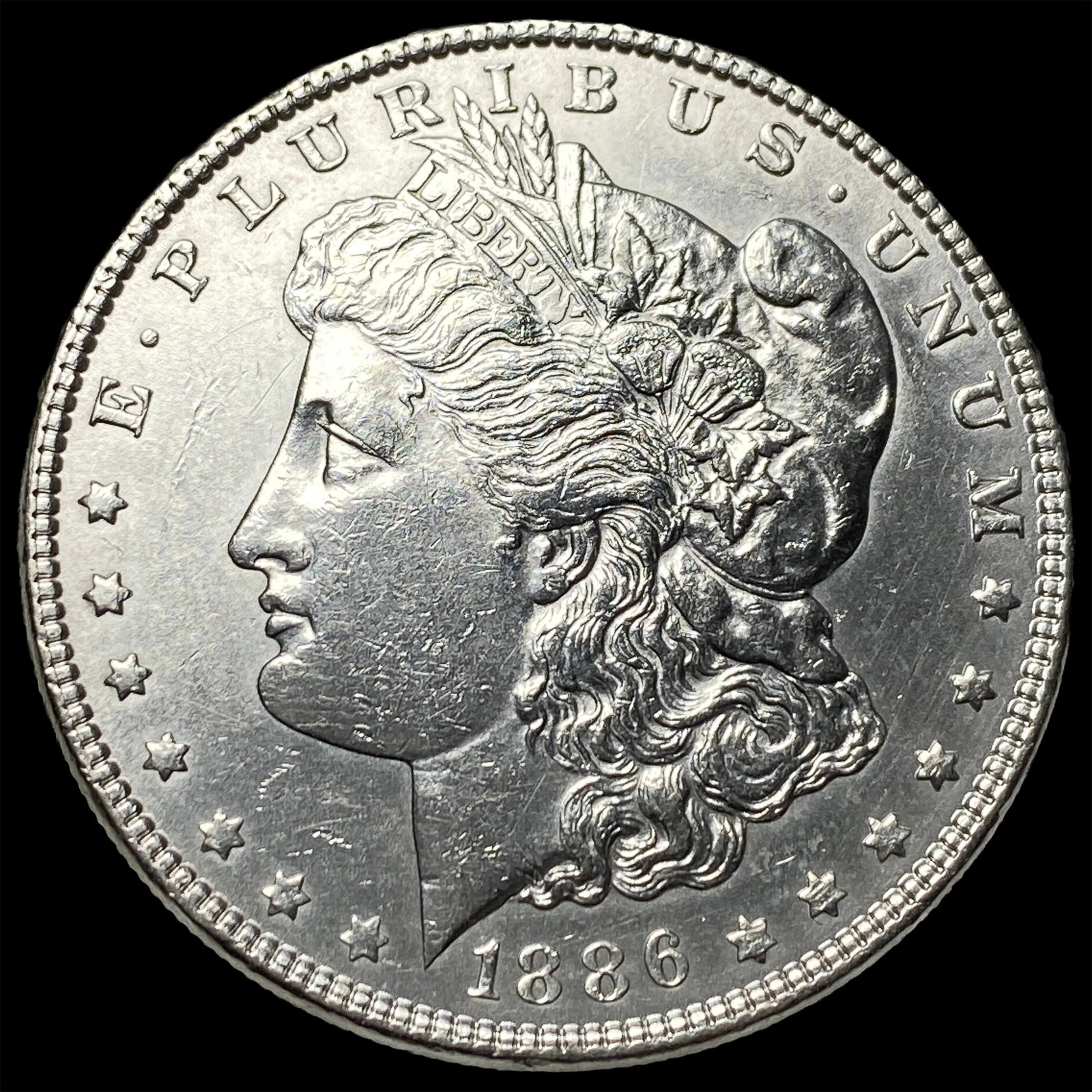 1886 Morgan Silver Dollar CHOICE BU (1 of 2)