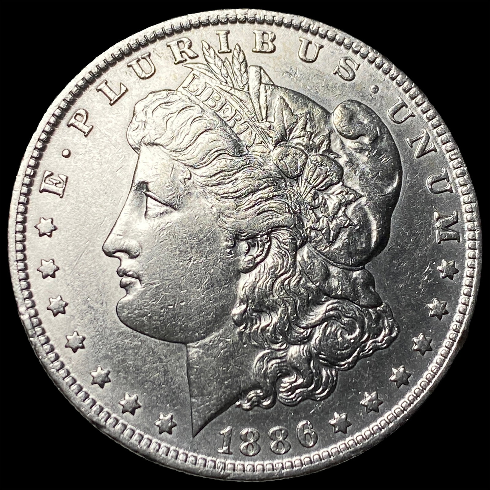 1886 Silver Morgan Dollar UNCIRCULATED: 1886 Silver Morgan Dollar UNCIRCULATED