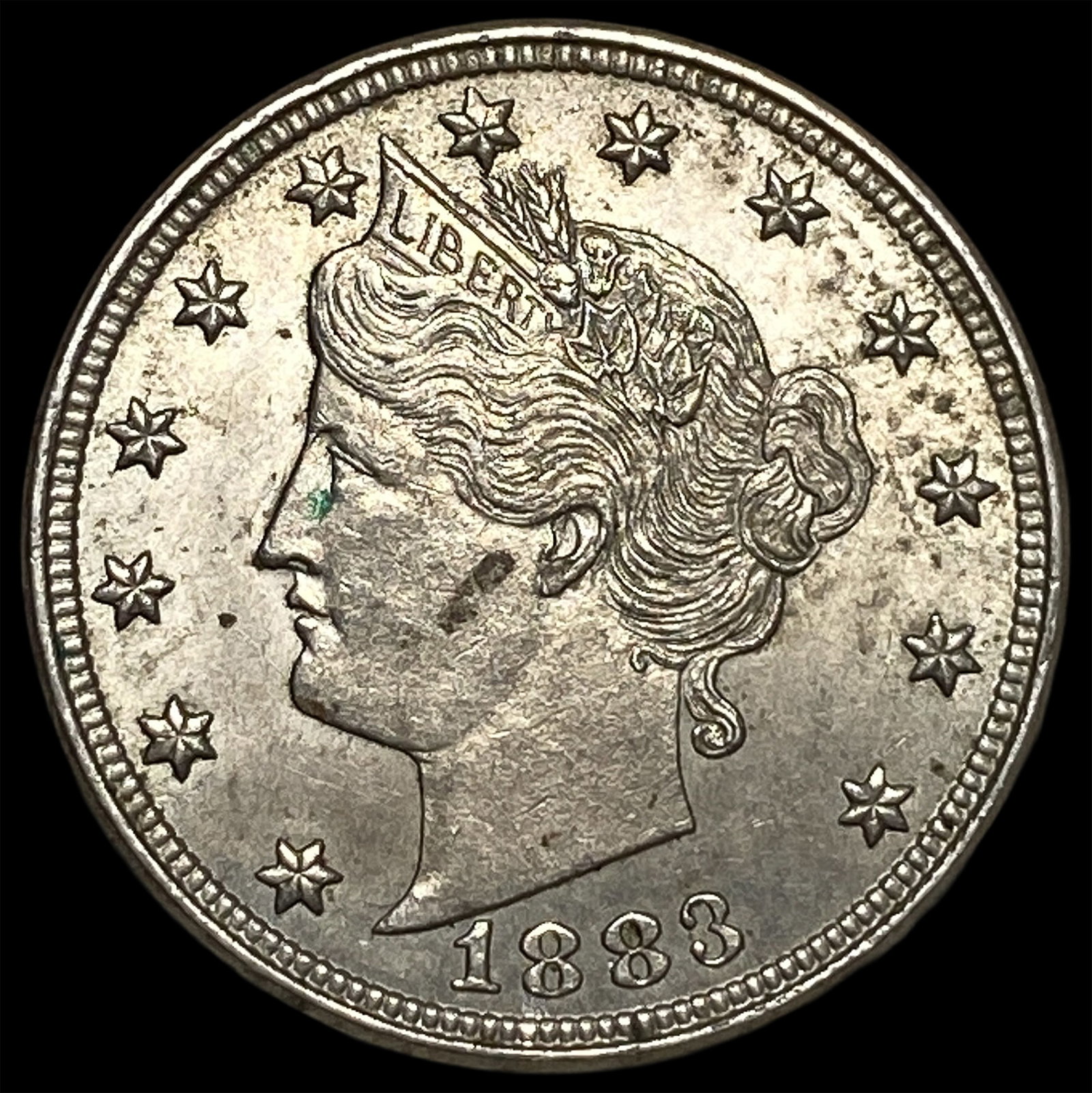 1883 w/Cents Liberty Head Nickel CHOICE BU: 1883 w/Cents Liberty Head Nickel CHOICE BU