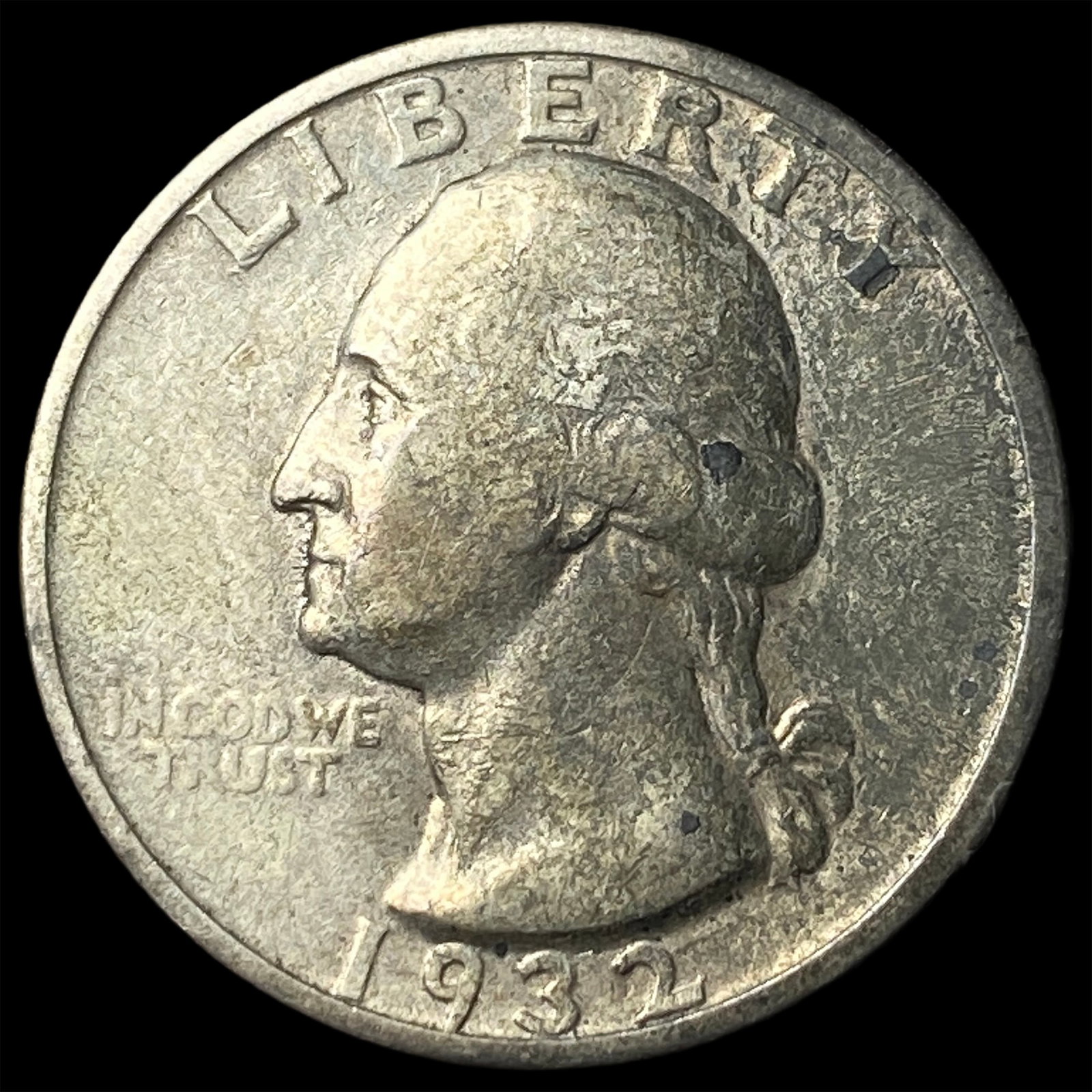 1932-S Silver Washington Quarter CLOSELY UNCIRCULATED: 1932-S Silver Washington Quarter CLOSELY UNCIRCULATED