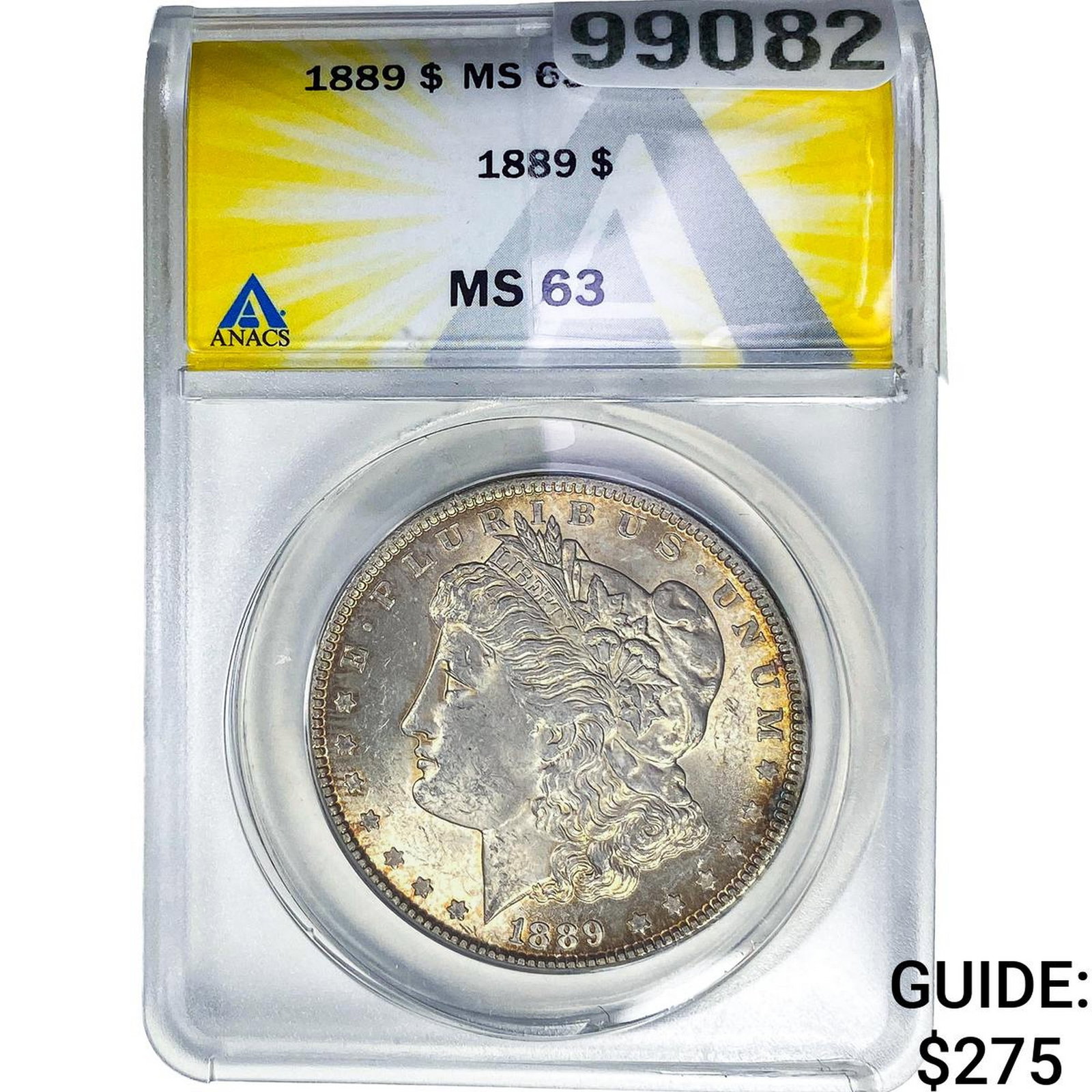 1889 Morgan Silver Dollar ANACS MS63 (1 of 2)