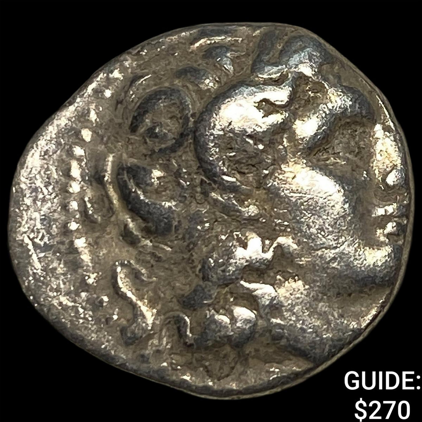 Daidochi Kingdoms Lysimachus I 306-281 BC Silver Drachm NEARLY UNCIRCULATED: Daidochi Kingdoms Lysimachus I 306-281 BC Silver Drachm NEARLY UNCIRCULATED