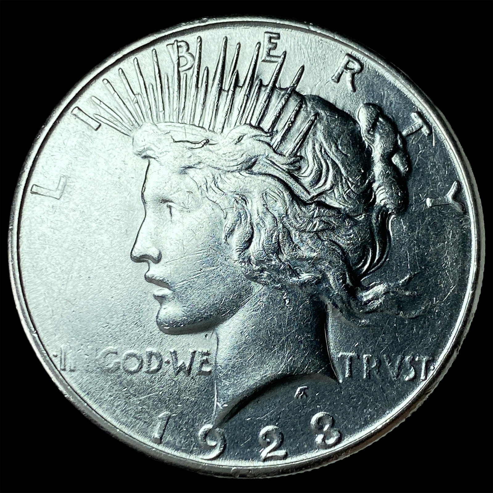1923-S Silver Peace Dollar UNCIRCULATED: 1923-S Silver Peace Dollar UNCIRCULATED