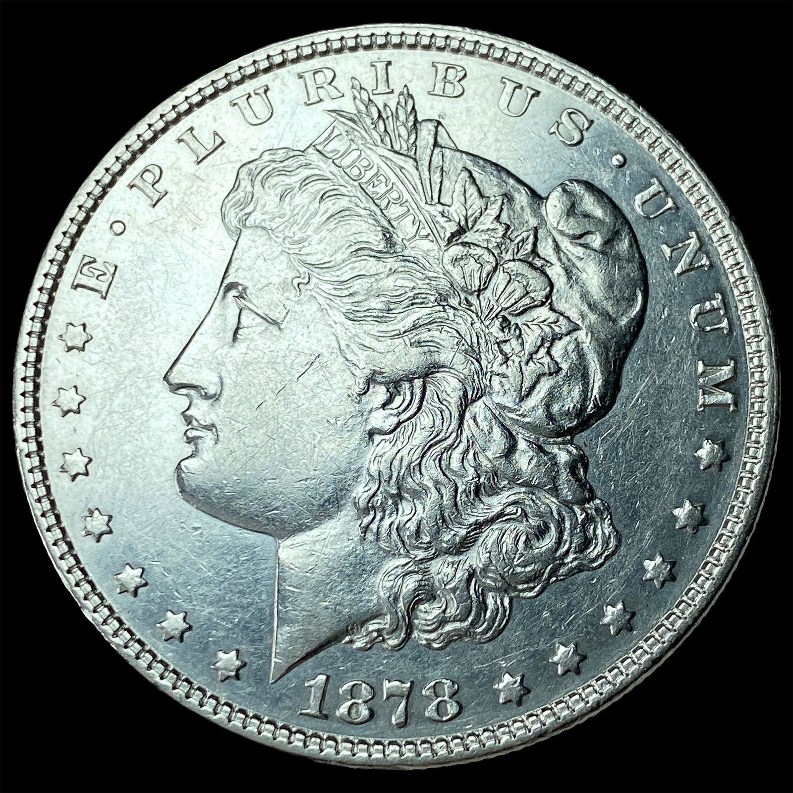 1878 Silver Morgan Dollar UNCIRCULATED: 1878 Silver Morgan Dollar UNCIRCULATED