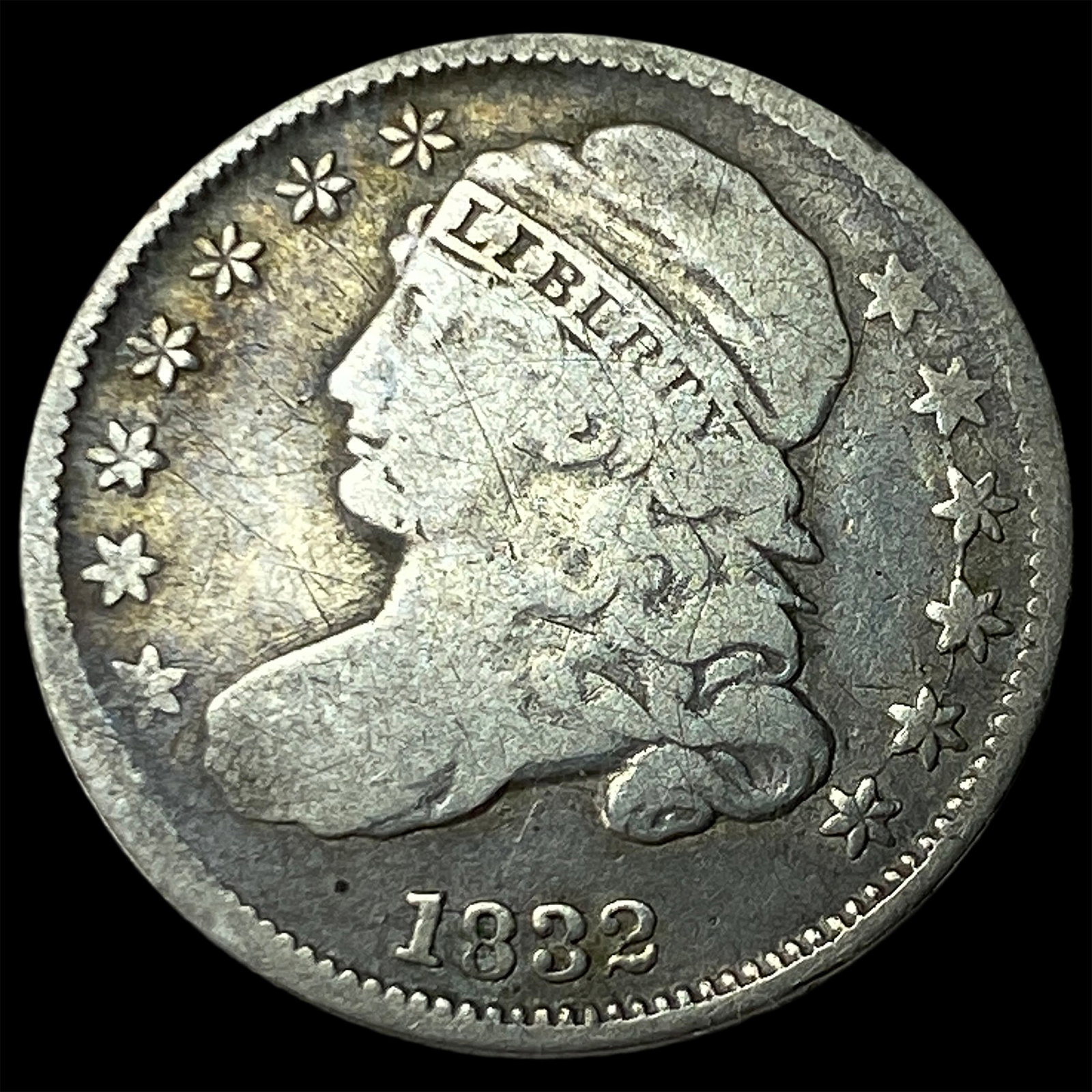 1832 Capped Bust Dime LIGHTLY CIRCULATED: 1832 Capped Bust Dime LIGHTLY CIRCULATED