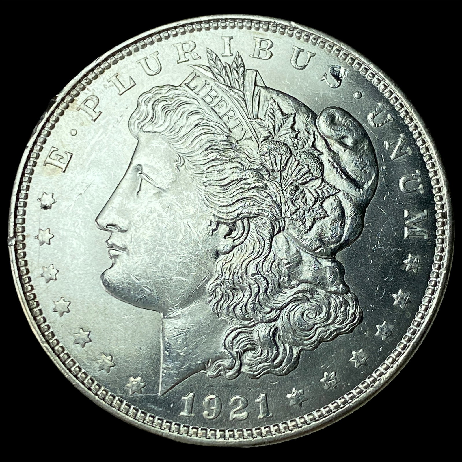 1921 Morgan Silver Dollar CHOICE BU: 1921 Morgan Silver Dollar CHOICE BU