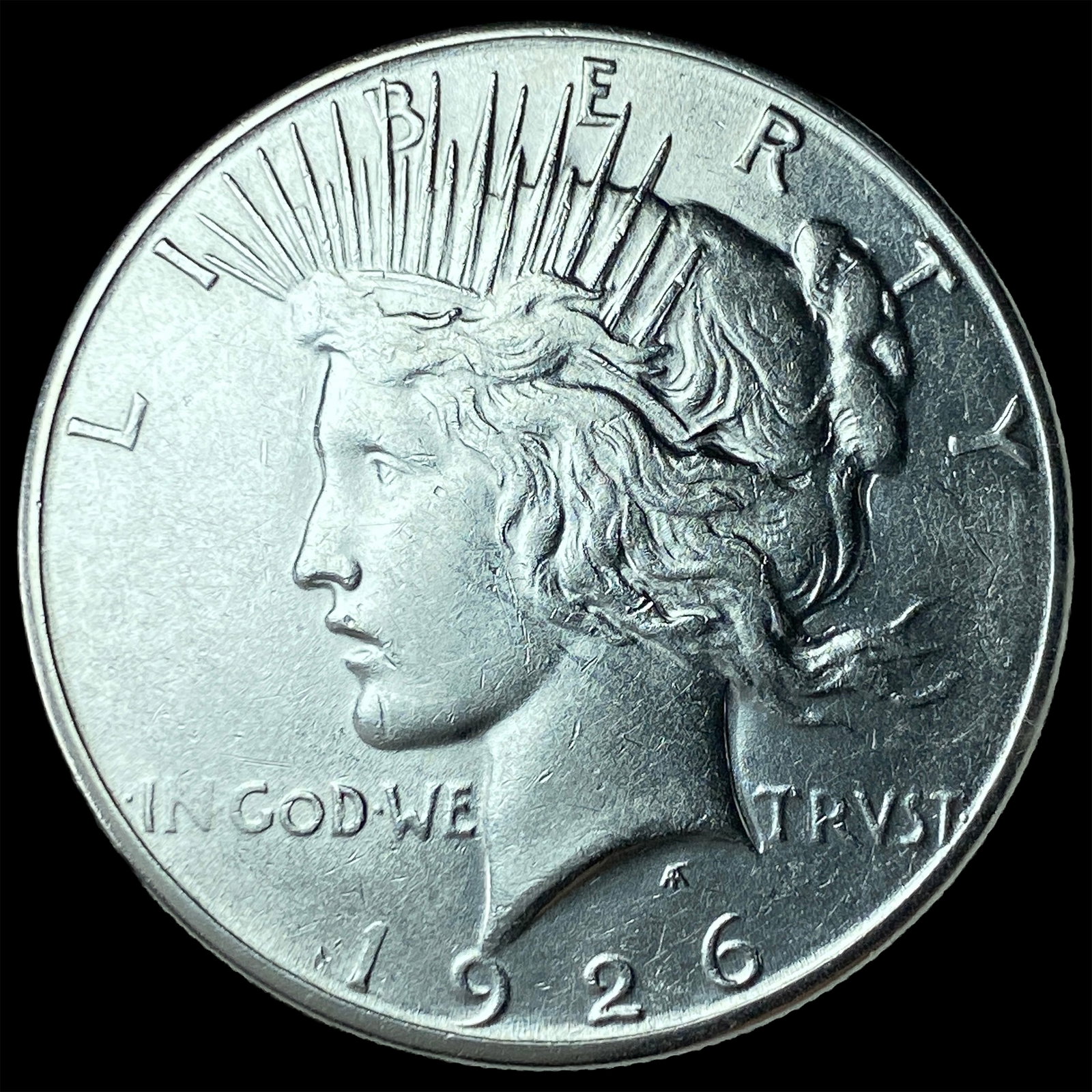 1926-S Silver Peace Dollar UNCIRCULATED: 1926-S Silver Peace Dollar UNCIRCULATED