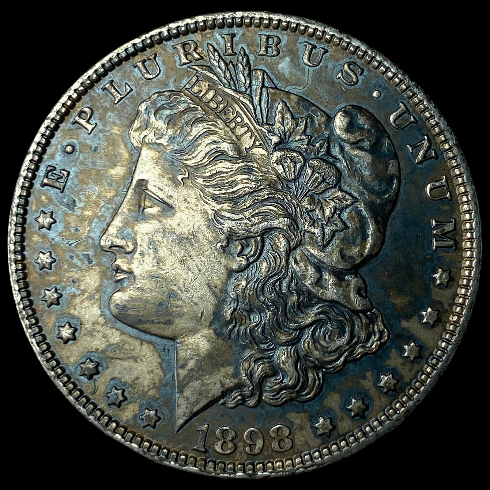 1898 Morgan Silver Dollar UNCIRCULATED: 1898 Morgan Silver Dollar UNCIRCULATED