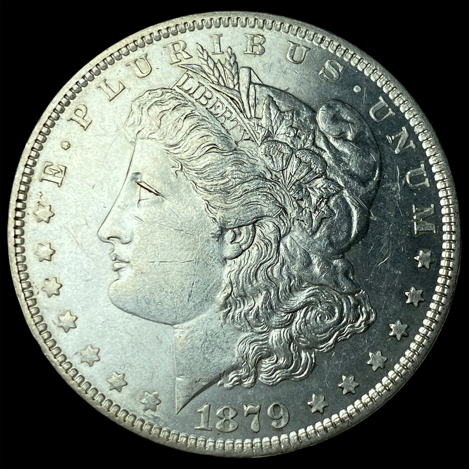 1879 Morgan Silver Dollar UNCIRCULATED: 1879 Morgan Silver Dollar UNCIRCULATED