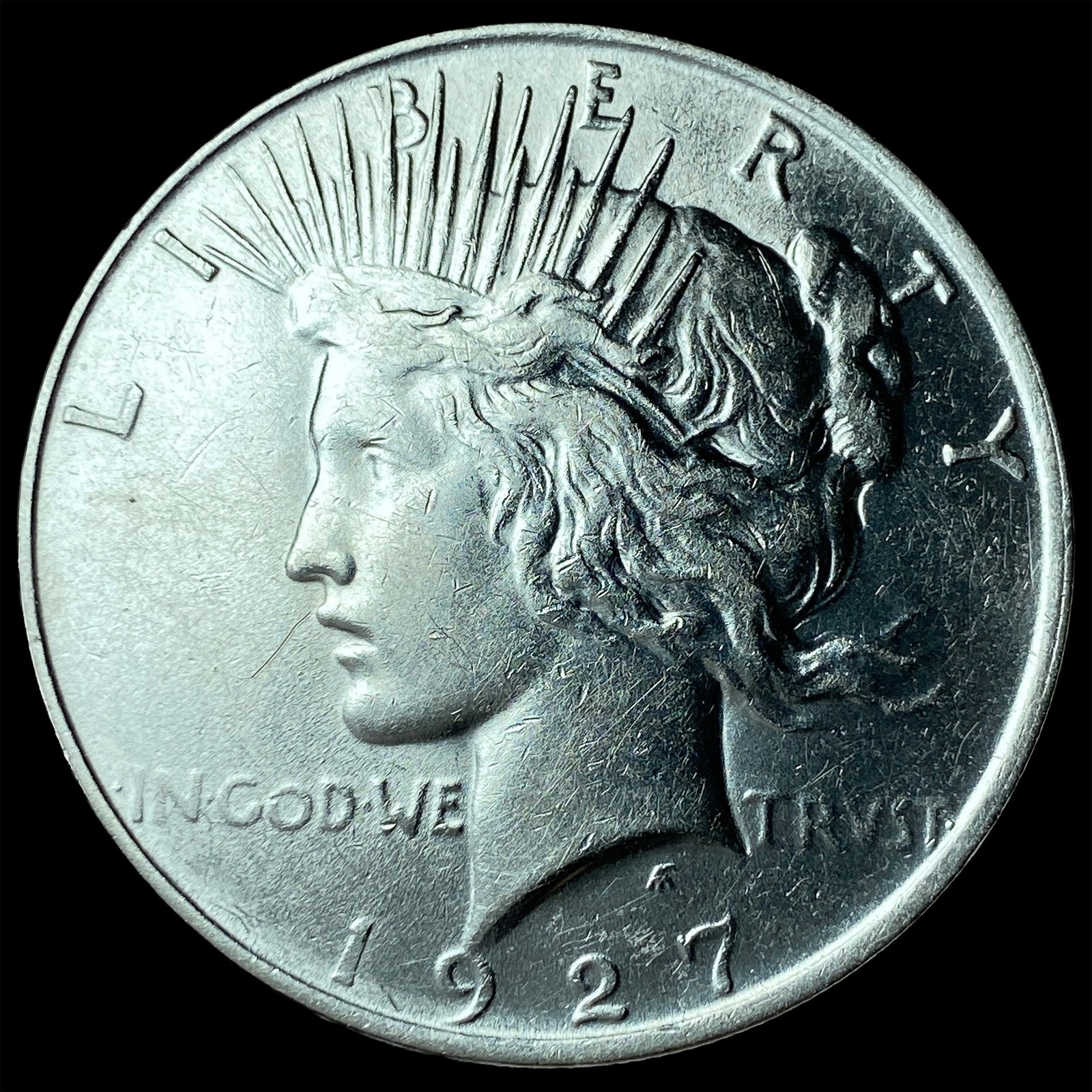 1927 Peace Silver Dollar GEM BU (1 of 2)
