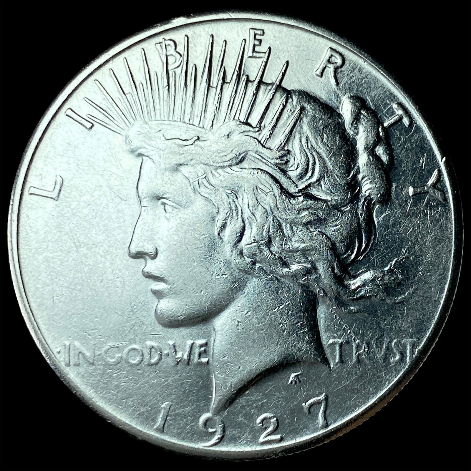 1927 Silver Peace Dollar UNCIRCULATED: 1927 Silver Peace Dollar UNCIRCULATED