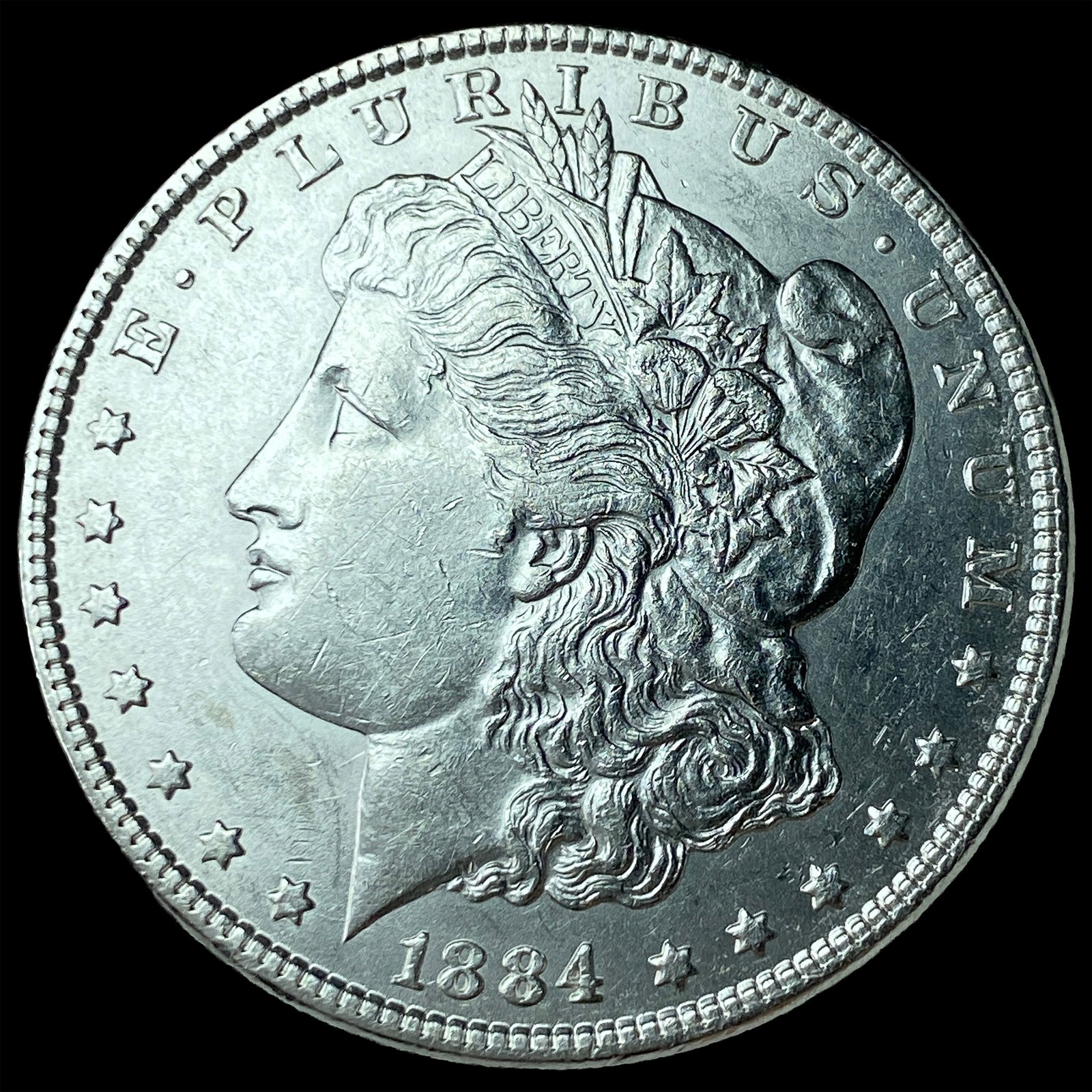 1884 Morgan Silver Dollar UNCIRCULATED: 1884 Morgan Silver Dollar UNCIRCULATED