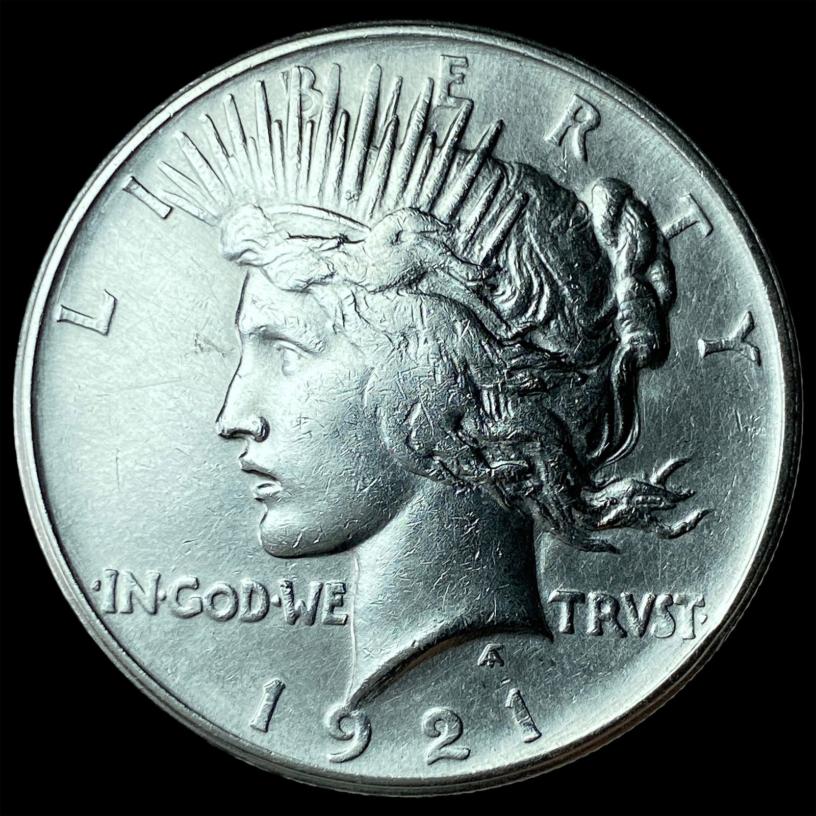 1921 Silver Peace Dollar UNCIRCULATED: 1921 Silver Peace Dollar UNCIRCULATED