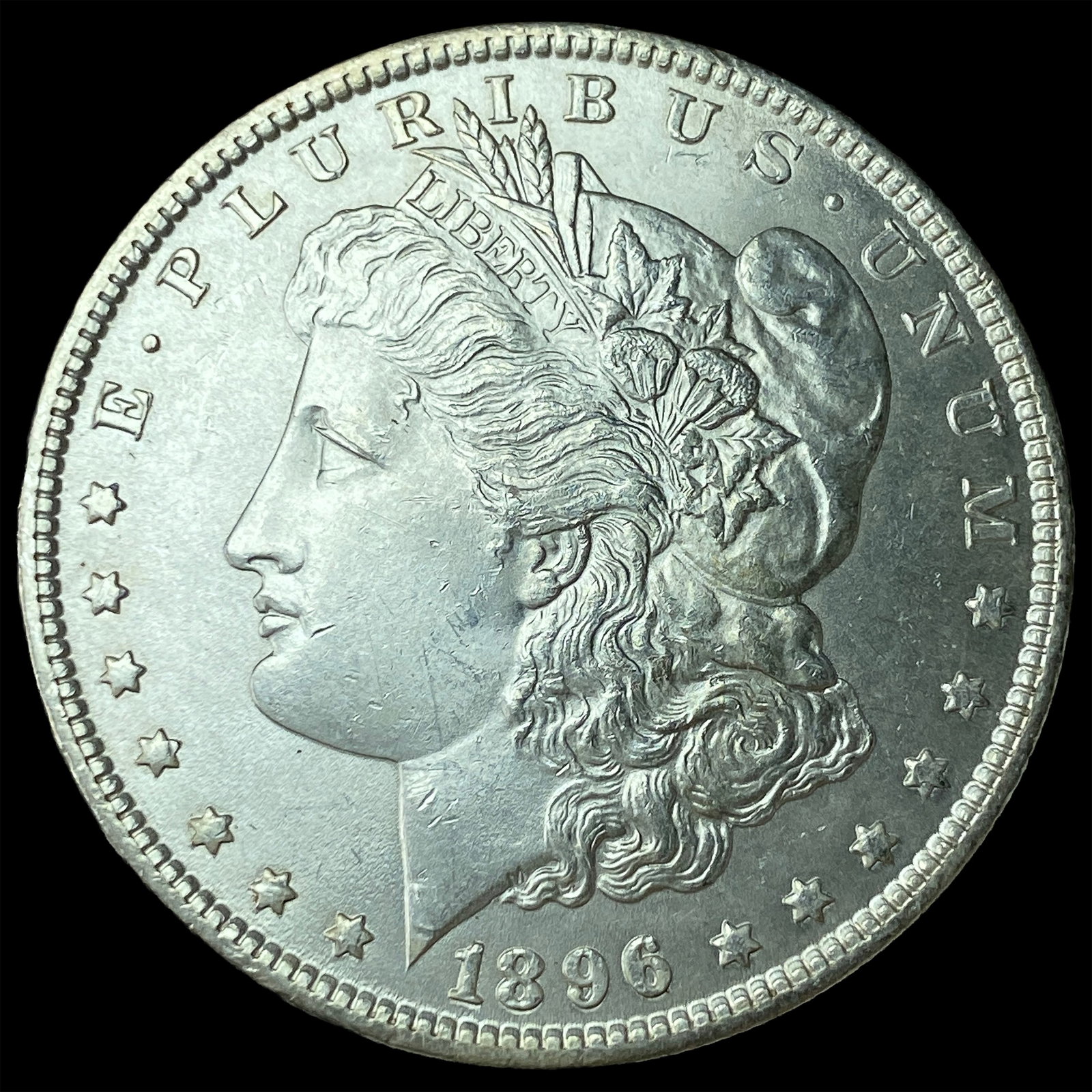 1896 Morgan Silver Dollar CHOICE BU: 1896 Morgan Silver Dollar CHOICE BU