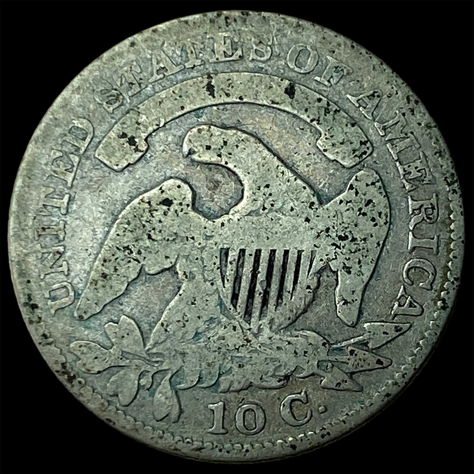 1830 Capped Bust Dime LIGHTLY CIRCULATED - 2