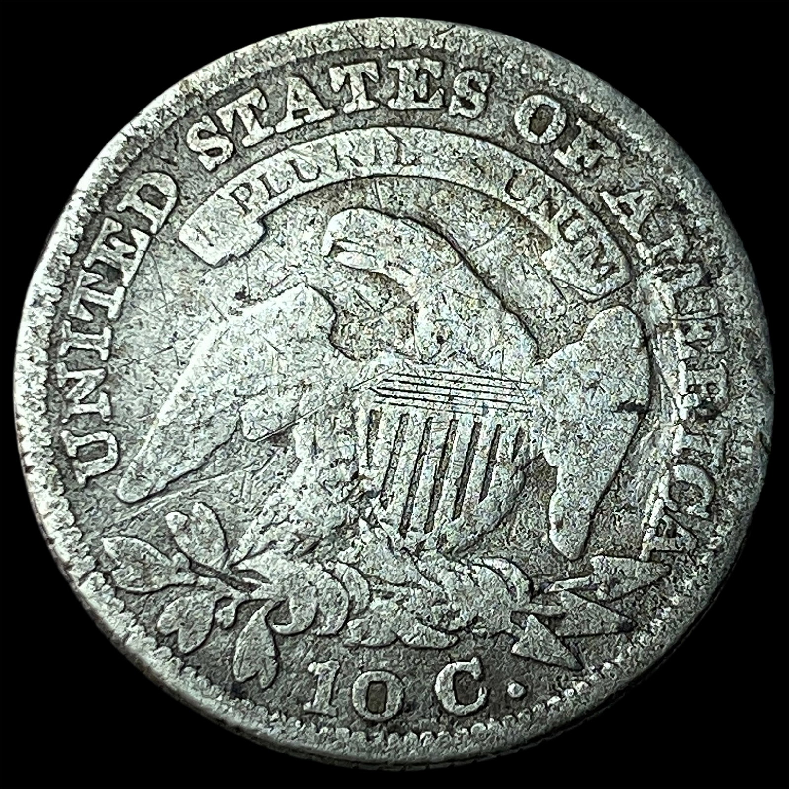 1829 Capped Bust Dime LIGHTLY CIRCULATED - 2
