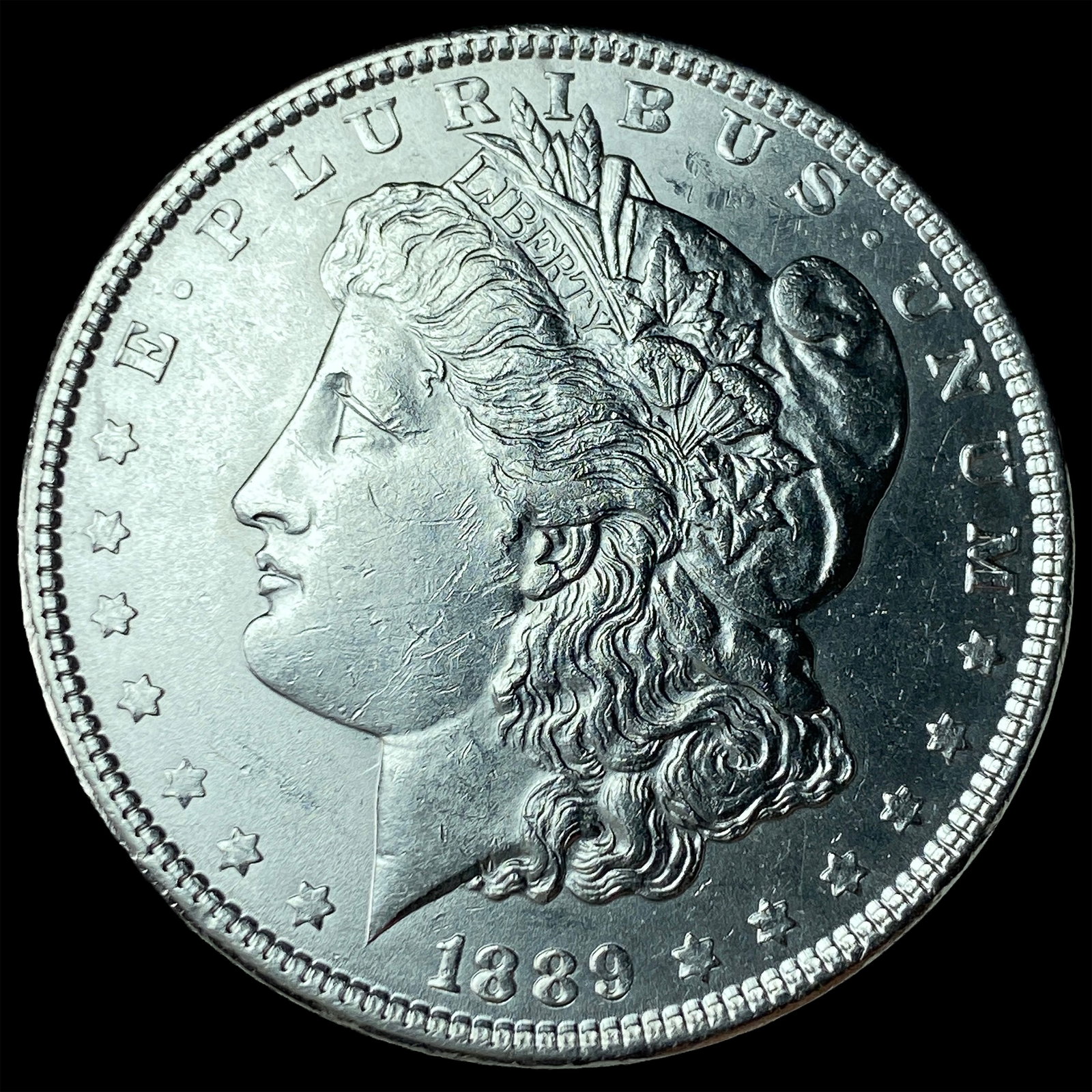 1889 Silver Morgan Dollar CHOICE BU (1 of 2)