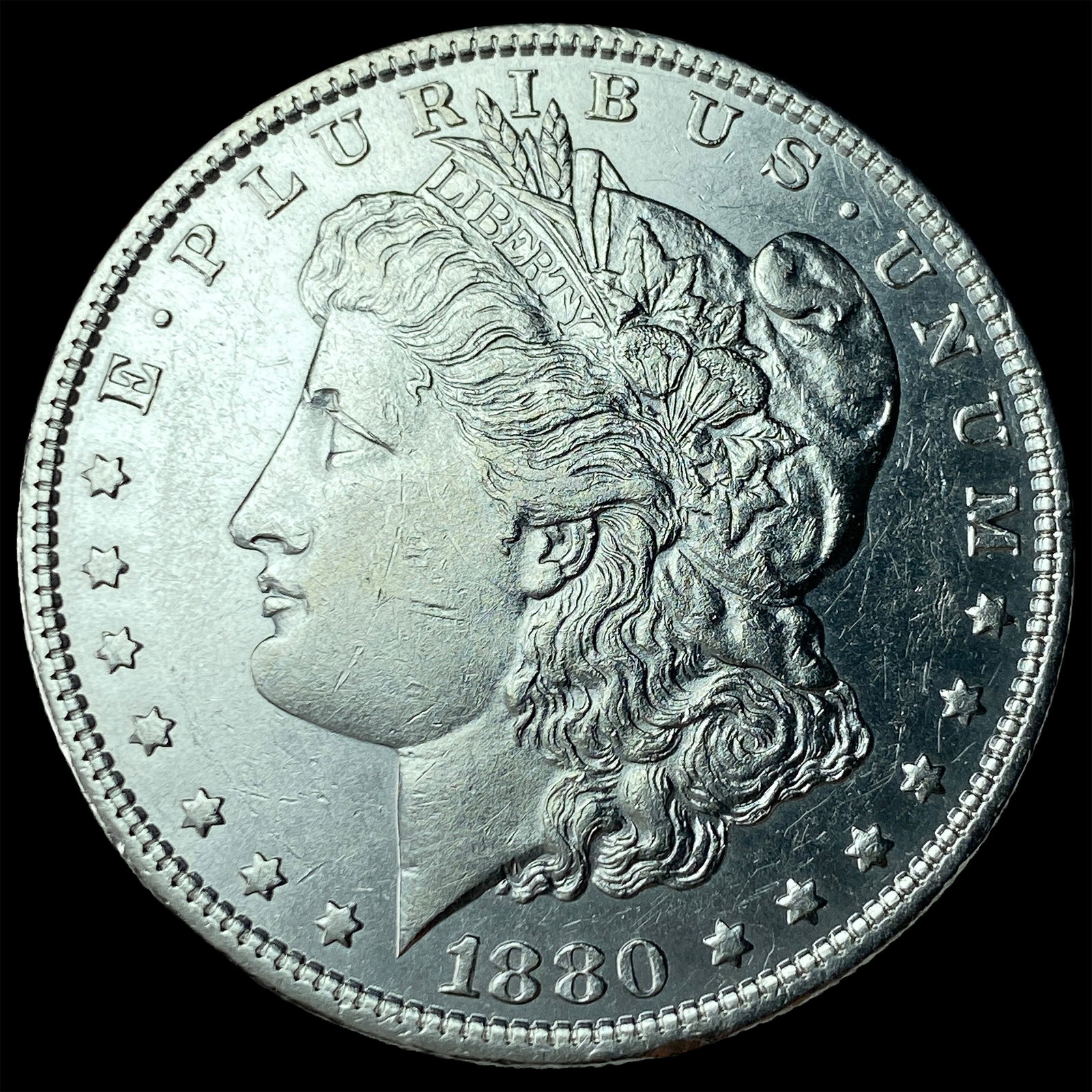 1880-S Silver Morgan Dollar UNCIRCULATED: 1880-S Silver Morgan Dollar UNCIRCULATED