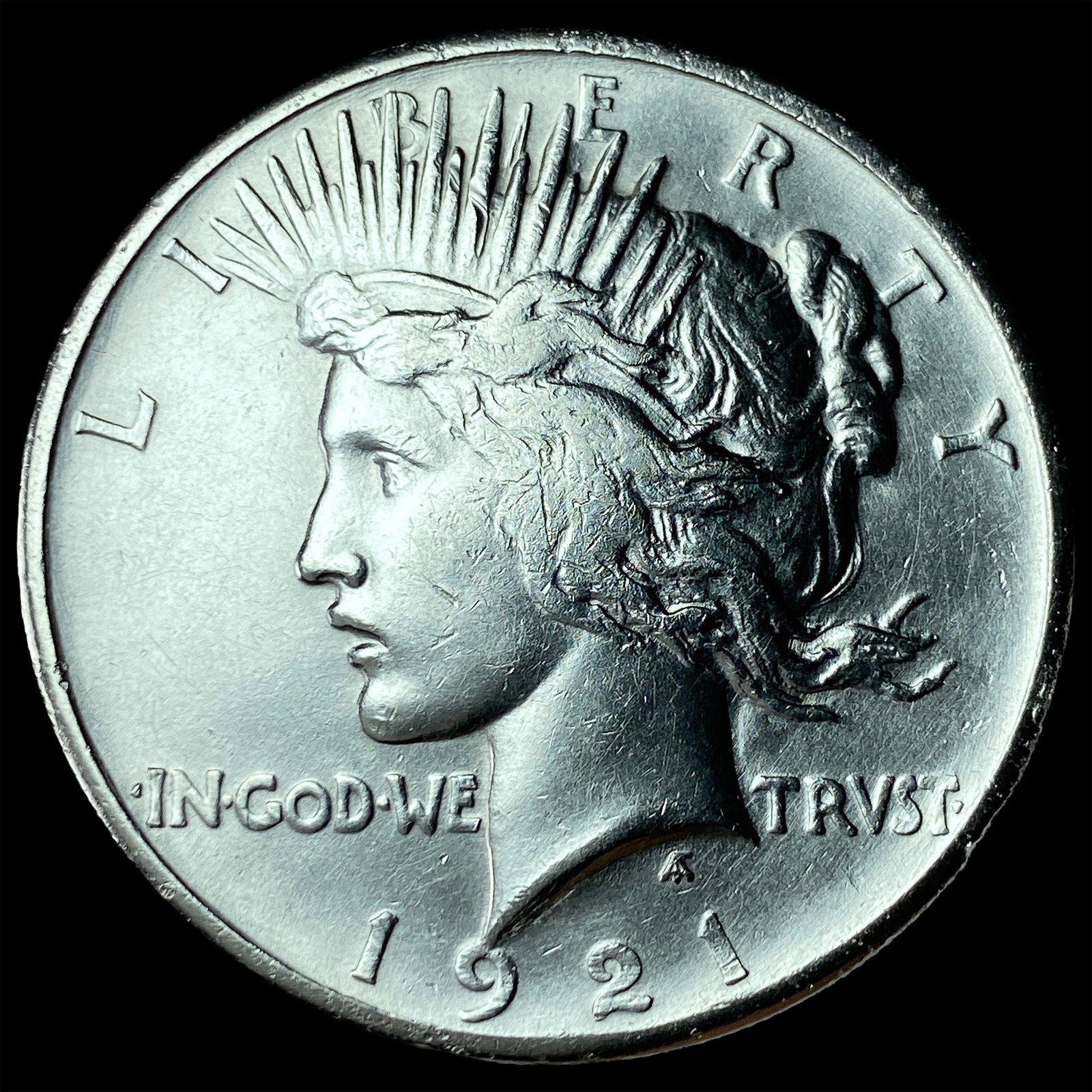 1921 Silver Peace Dollar UNCIRCULATED: 1921 Silver Peace Dollar UNCIRCULATED