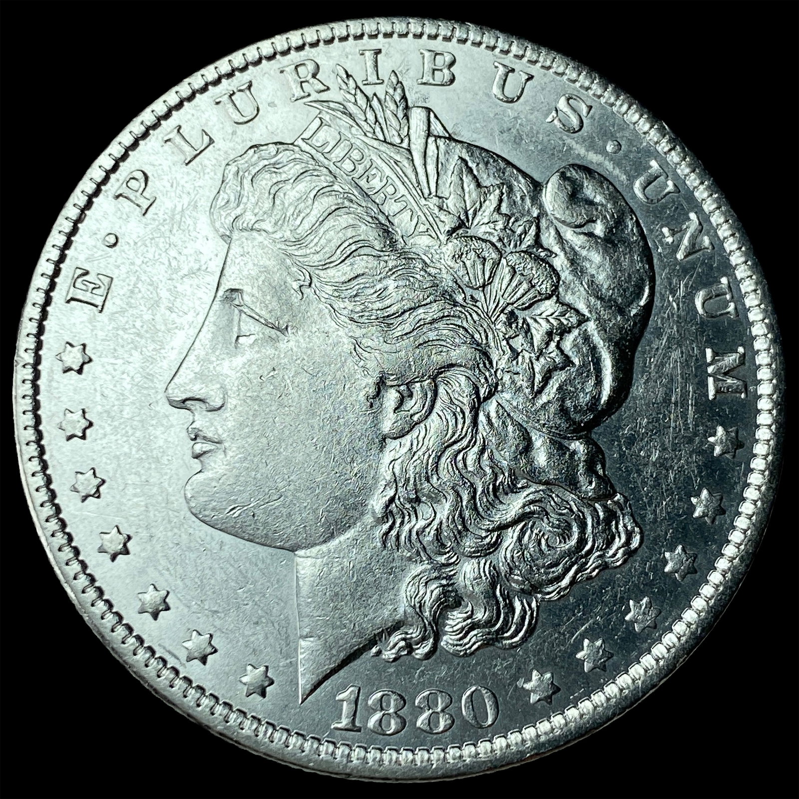 1880-S Silver Morgan Dollar UNCIRCULATED: 1880-S Silver Morgan Dollar UNCIRCULATED