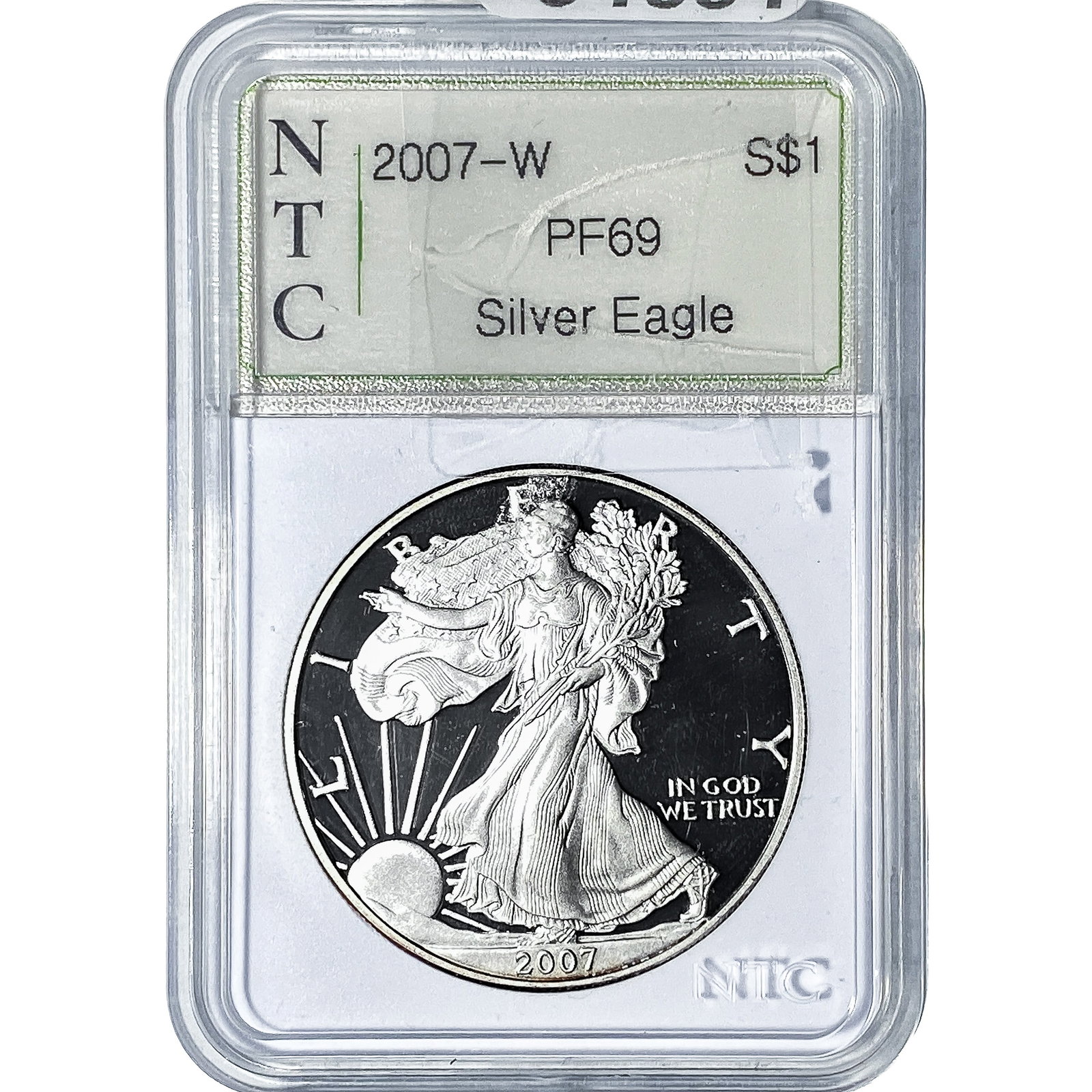 2007-W Silver Eagle NTC PF69 (1 of 2)