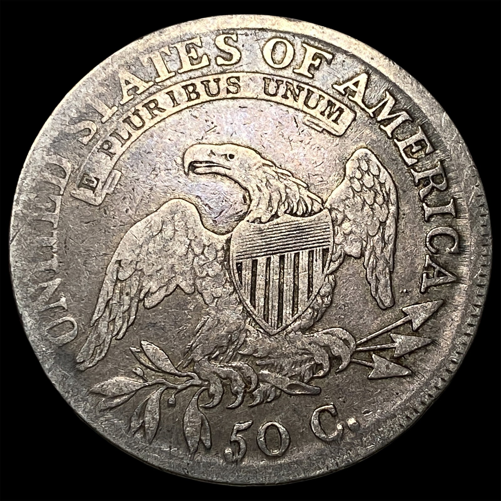 1810 Capped Bust Half Dollar ABOUT UNCIRCULATED - 2