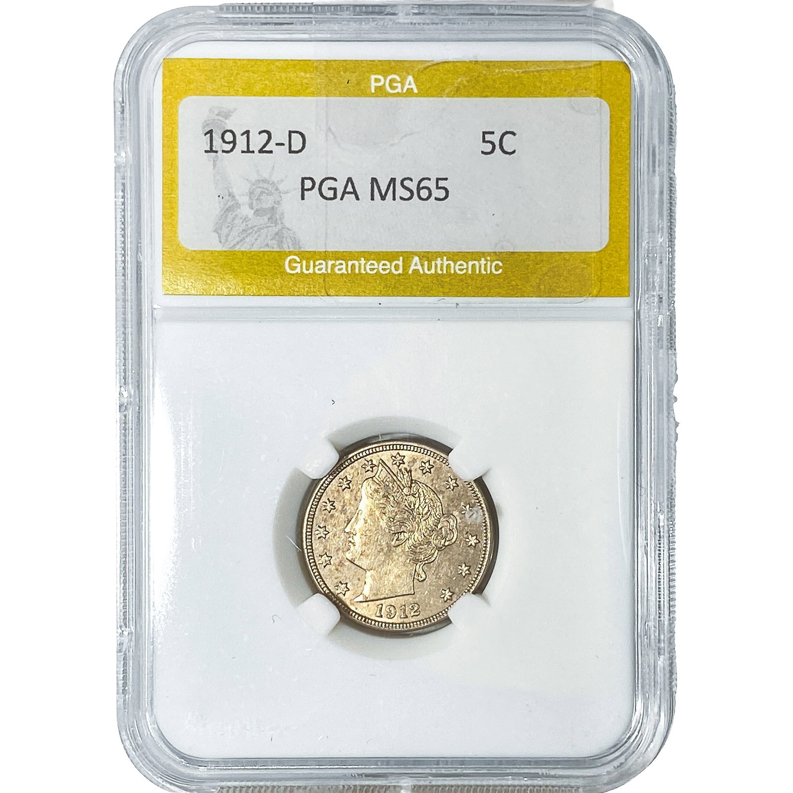 1912-D Liberty Victory Nickel PGA MS65 (1 of 2)