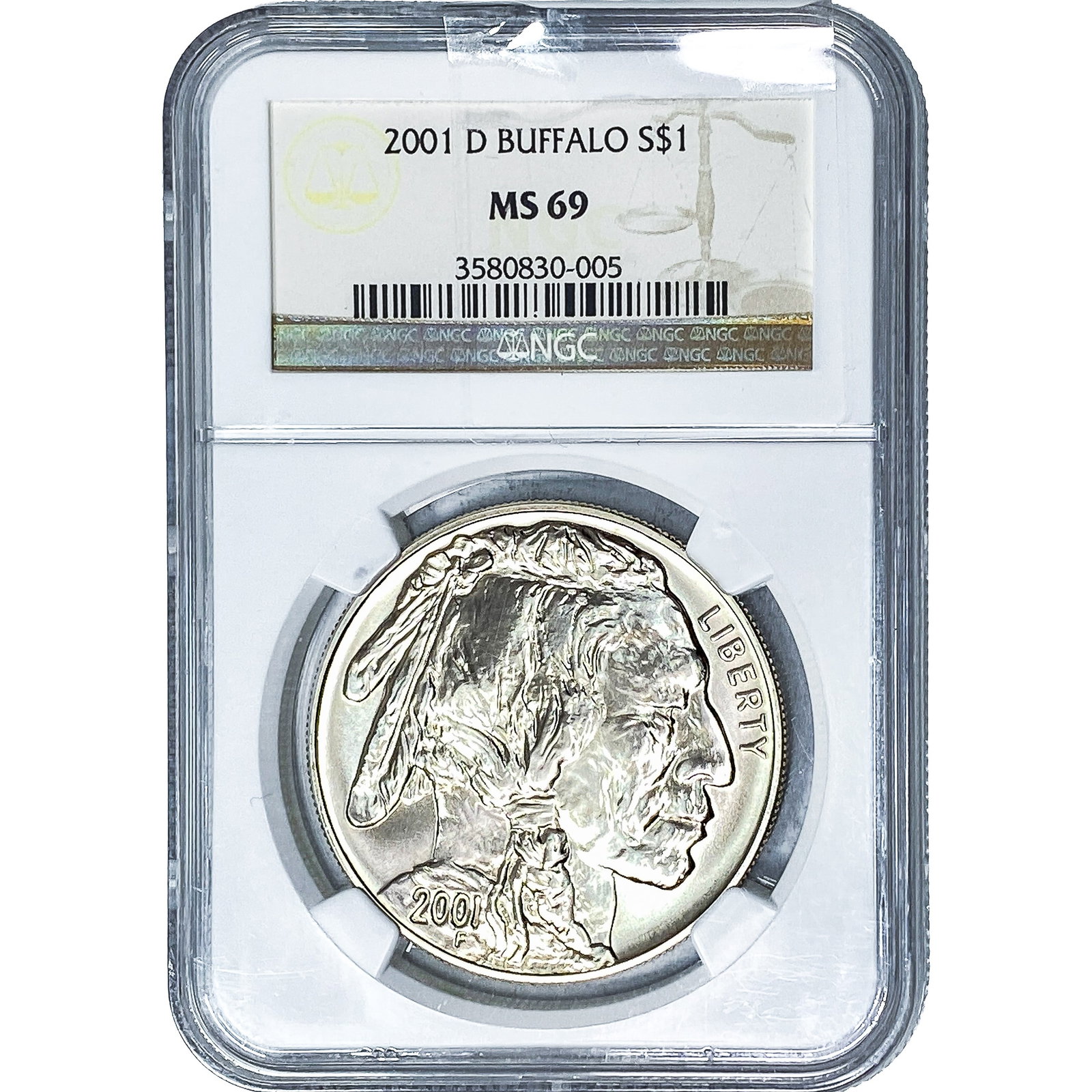 2001 NGC MS69 (1 of 2)