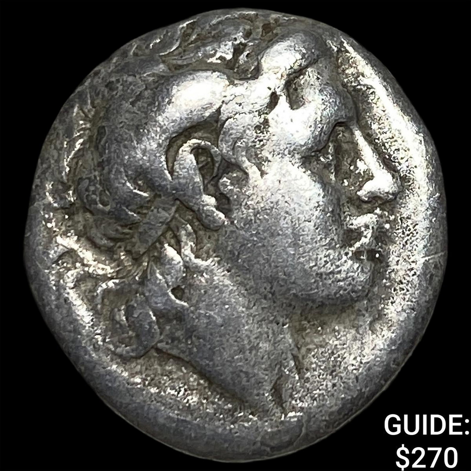 Daidochi Kingdoms Lysimachus I 306-281 BC Silver Drachm NEARLY UNCIRCULATED (1 of 2)