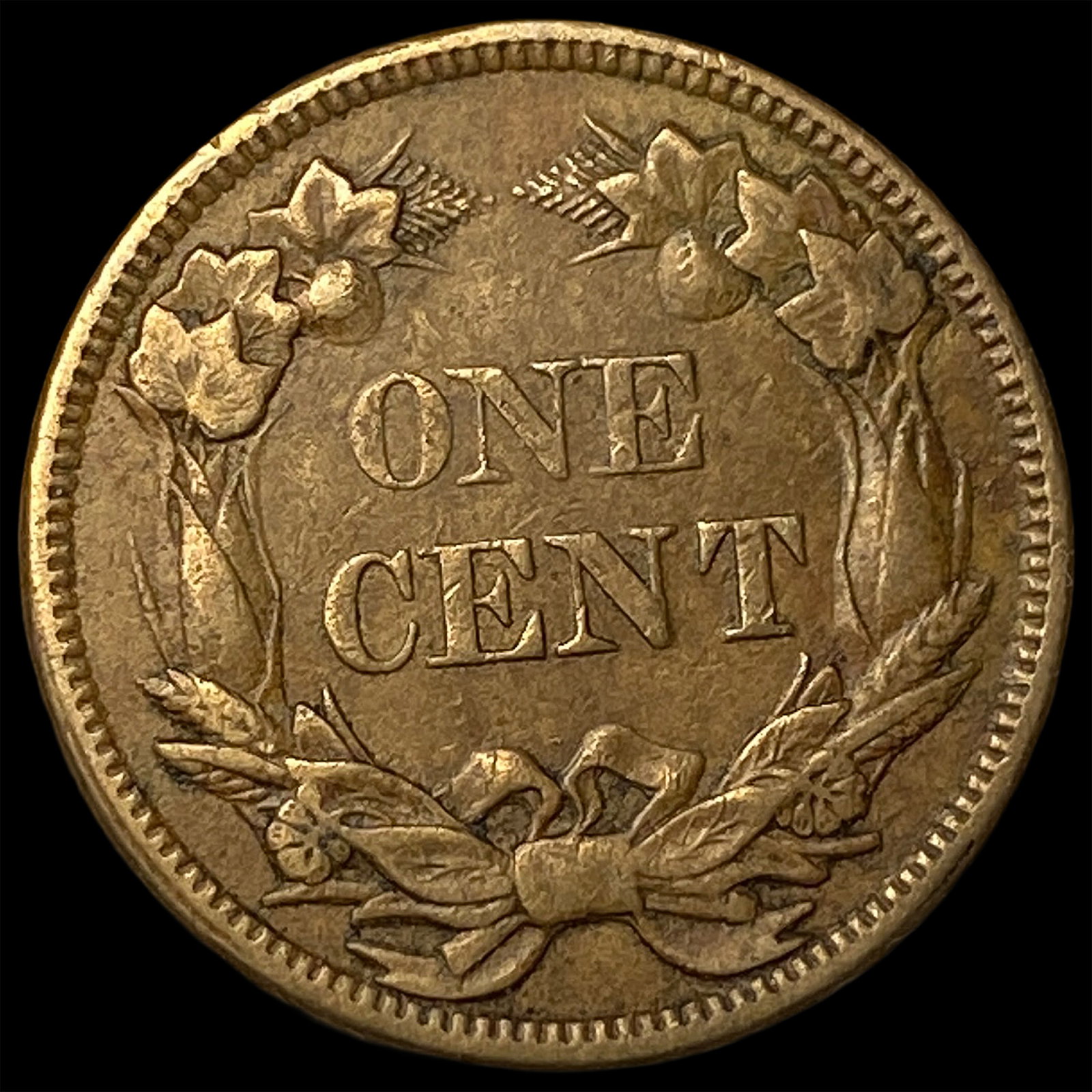 1858 Flying Eagle Cent NEARLY UNCIRCULATED - 2