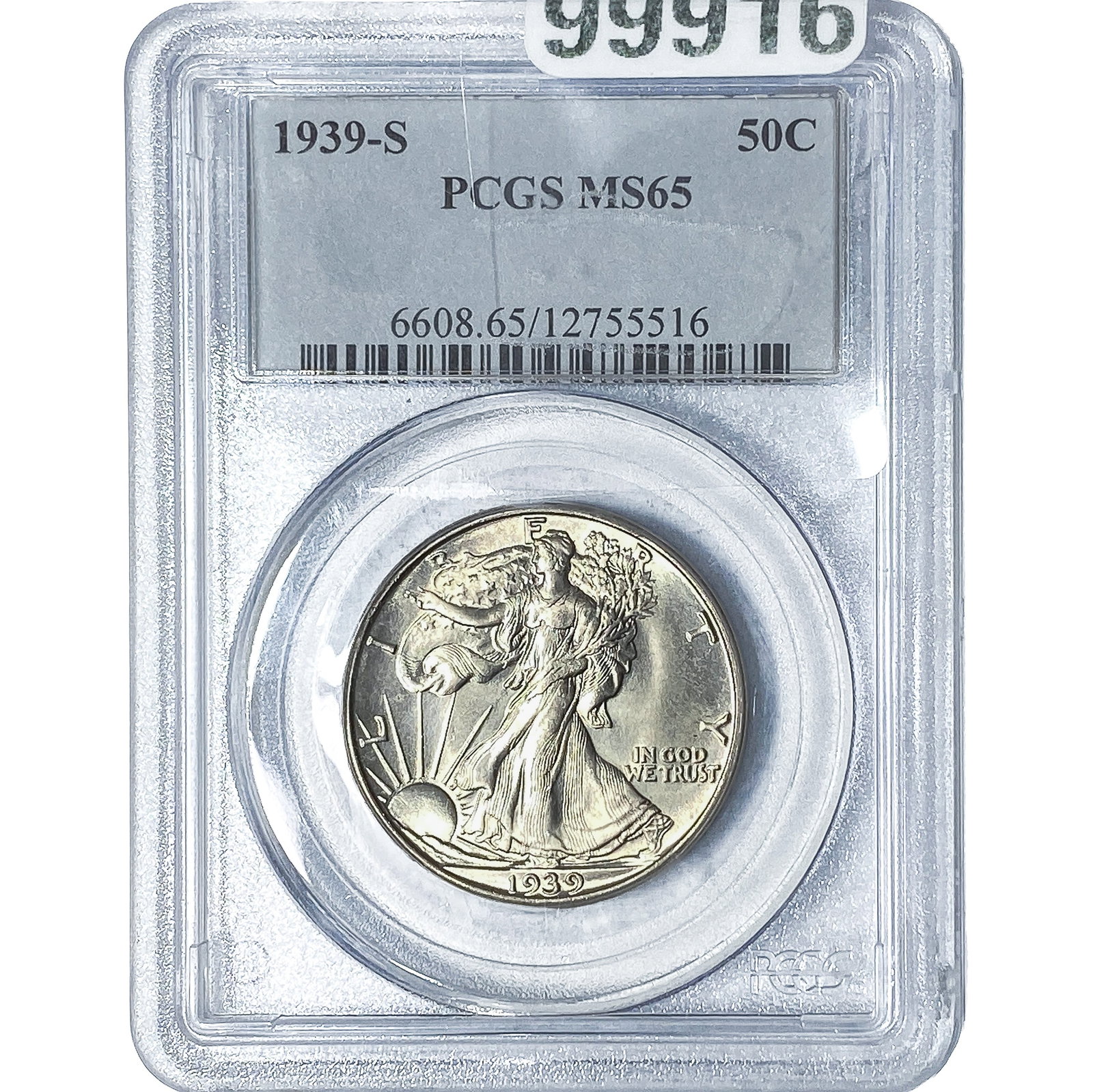 1939-S Walking Liberty Half Dollar PCGS MS65 (1 of 2)