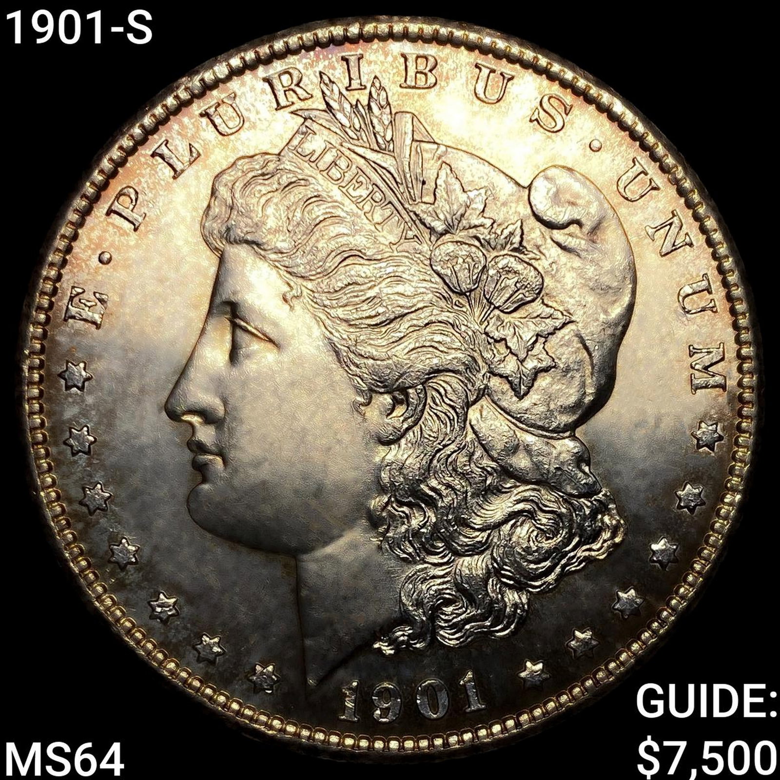 1901-S Morgan Silver Dollar: 1901-S Morgan Silver Dollar