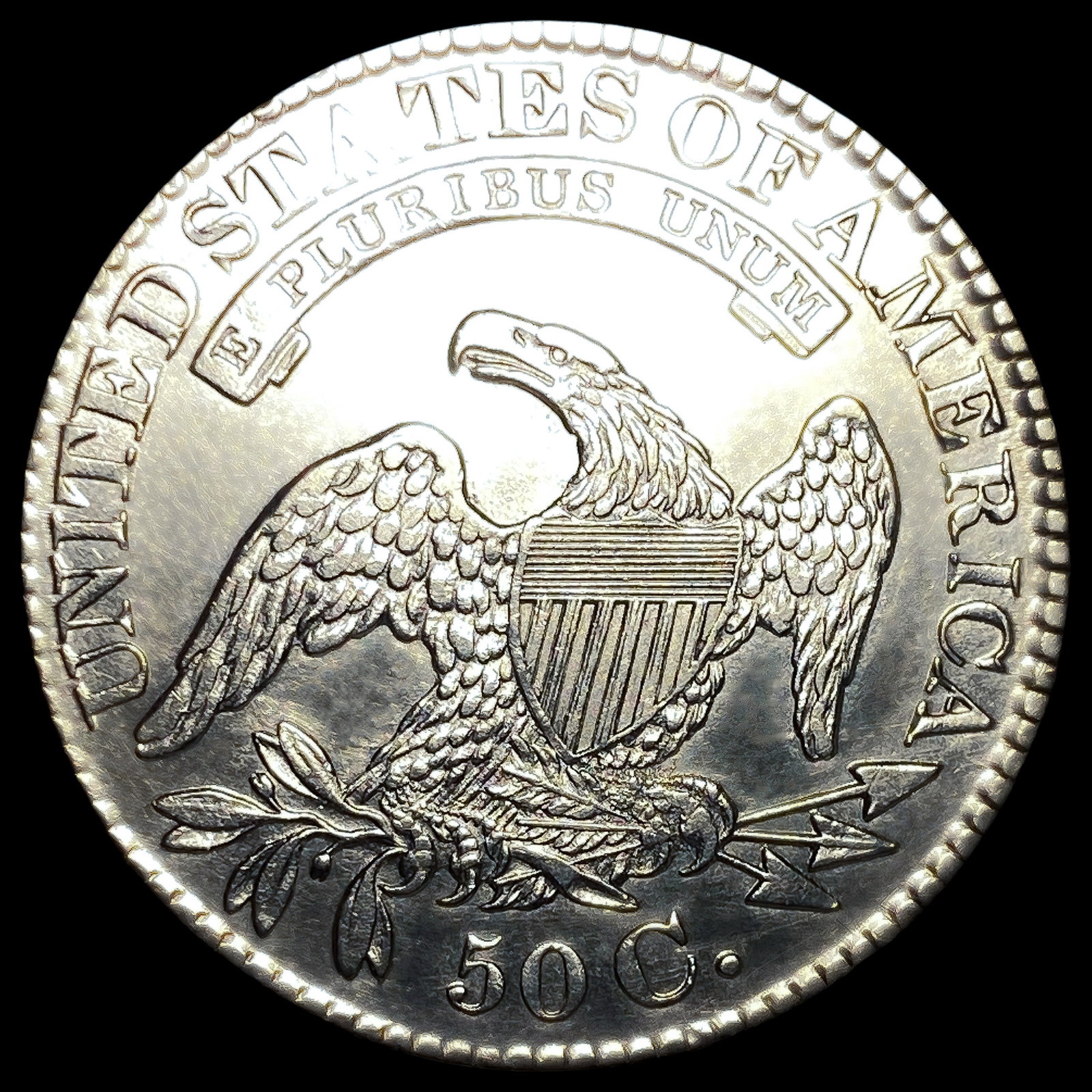 1828 Capped Bust Half Dollar - 2