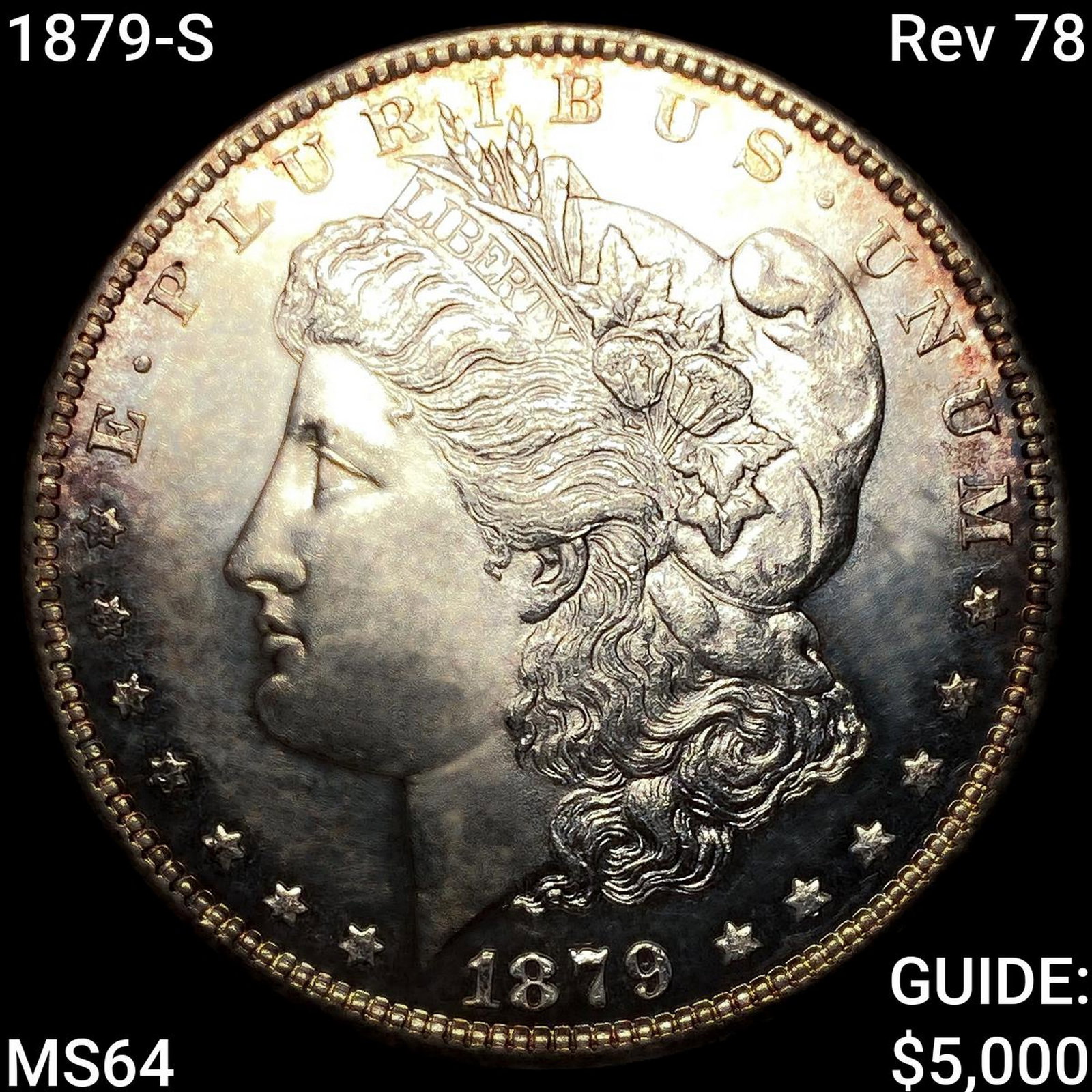 1879-S Rev 78 Morgan Silver Dollar: 1879-S Rev 78 Morgan Silver Dollar
