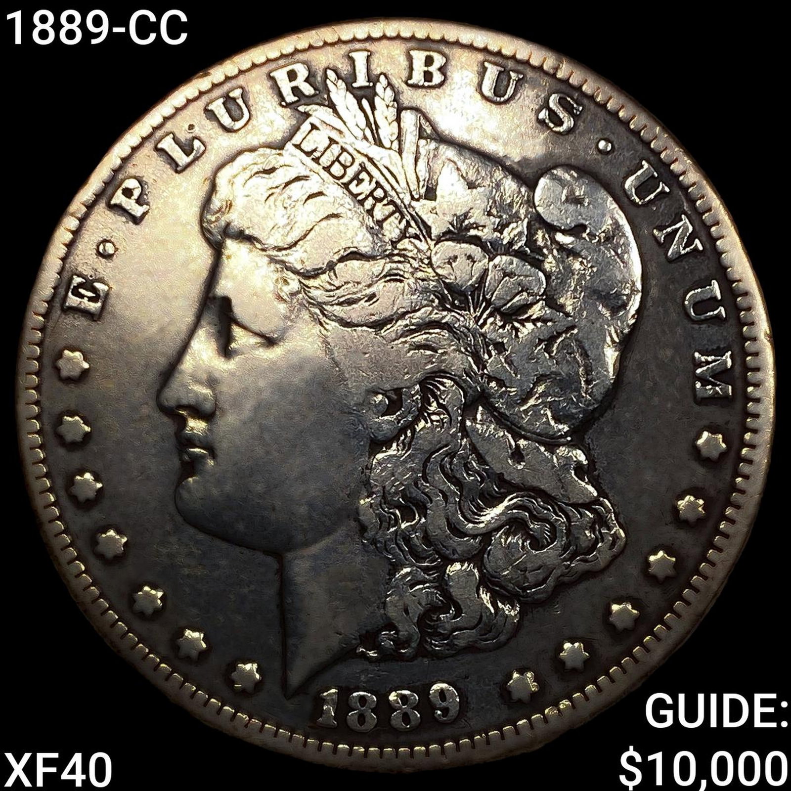 1889-CC Morgan Silver Dollar: 1889-CC Morgan Silver Dollar