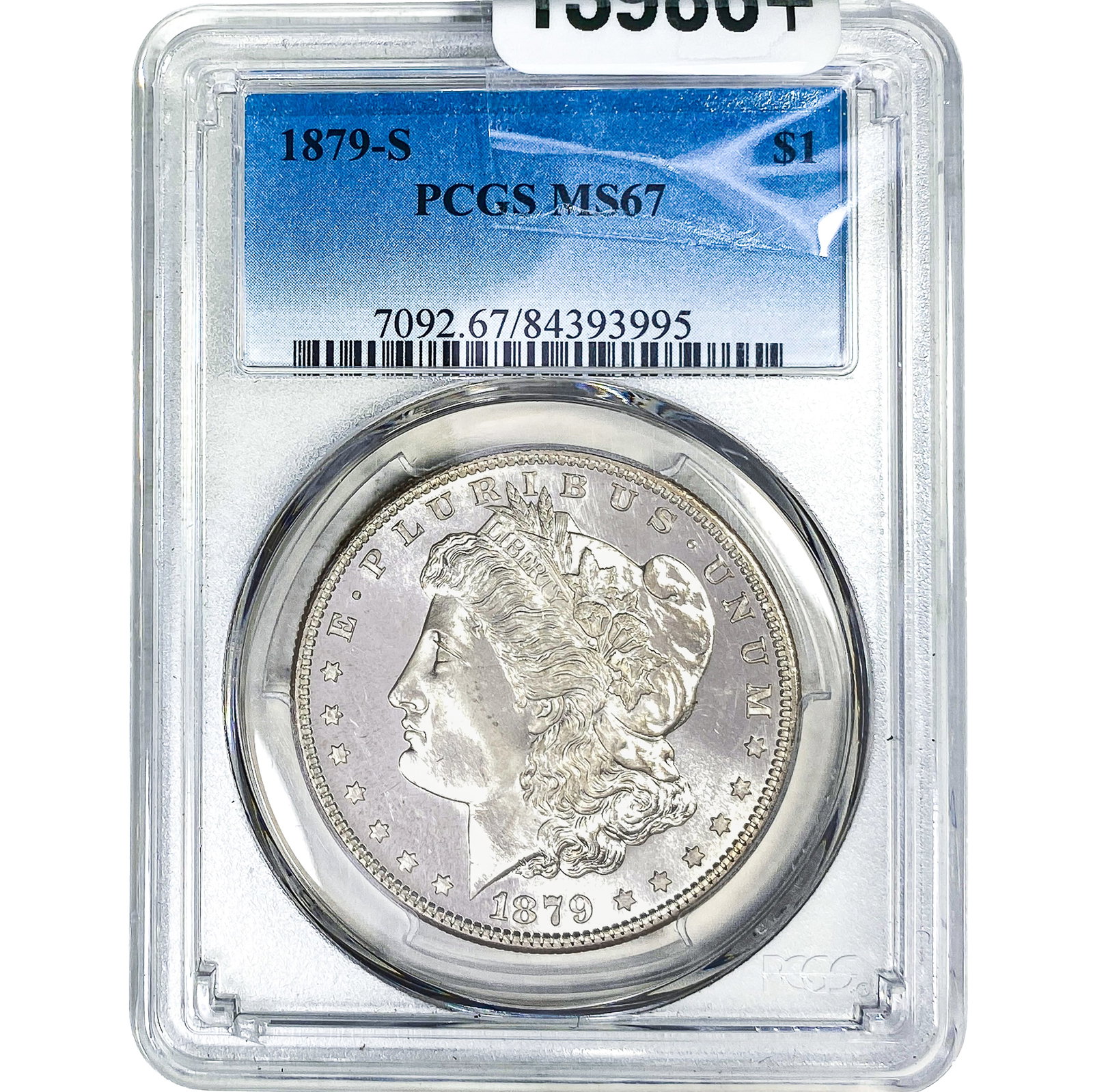 1879-S Morgan Silver Dollar PCGS MS67: 1879-S Morgan Silver Dollar PCGS MS67