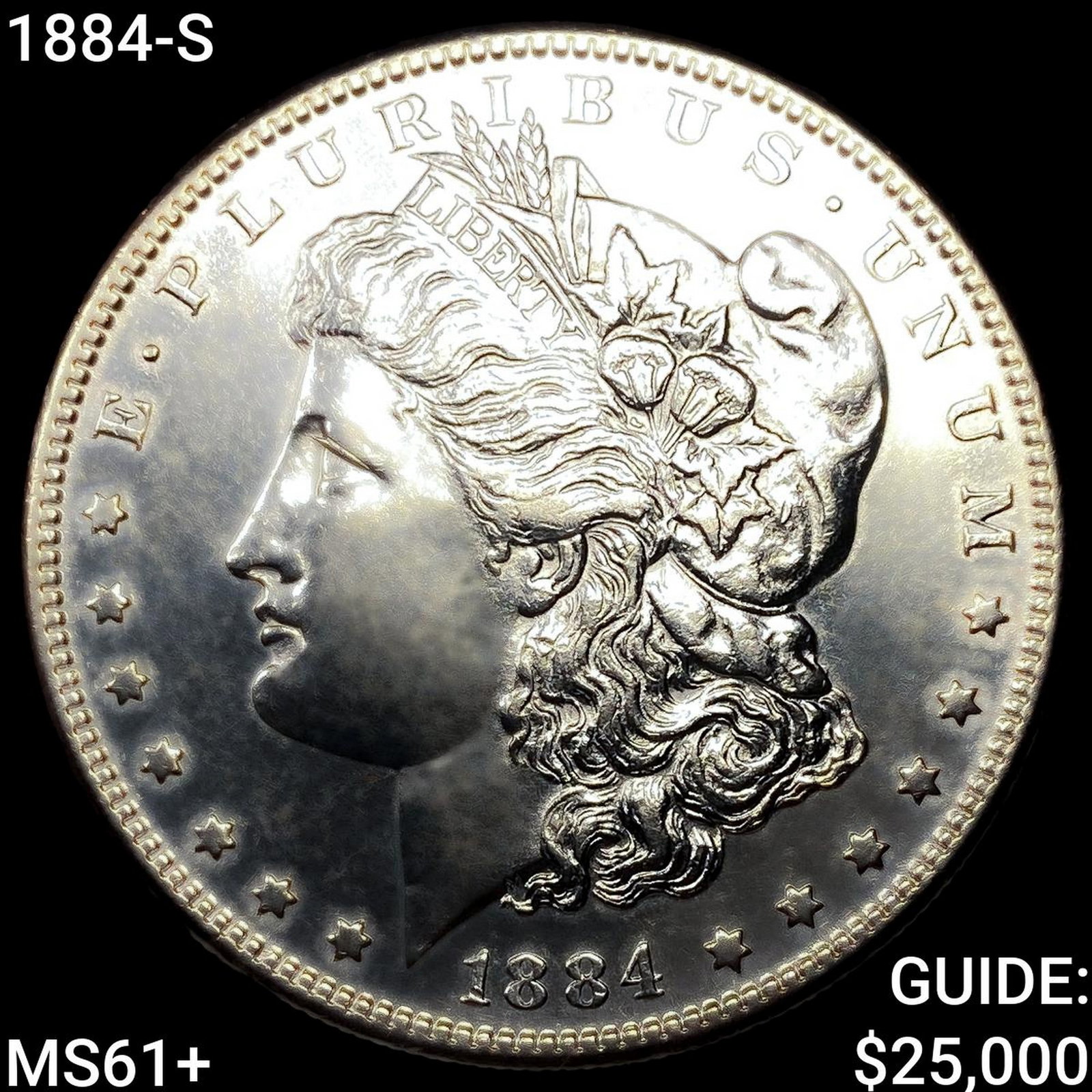 1884-S Morgan Silver Dollar: 1884-S Morgan Silver Dollar
