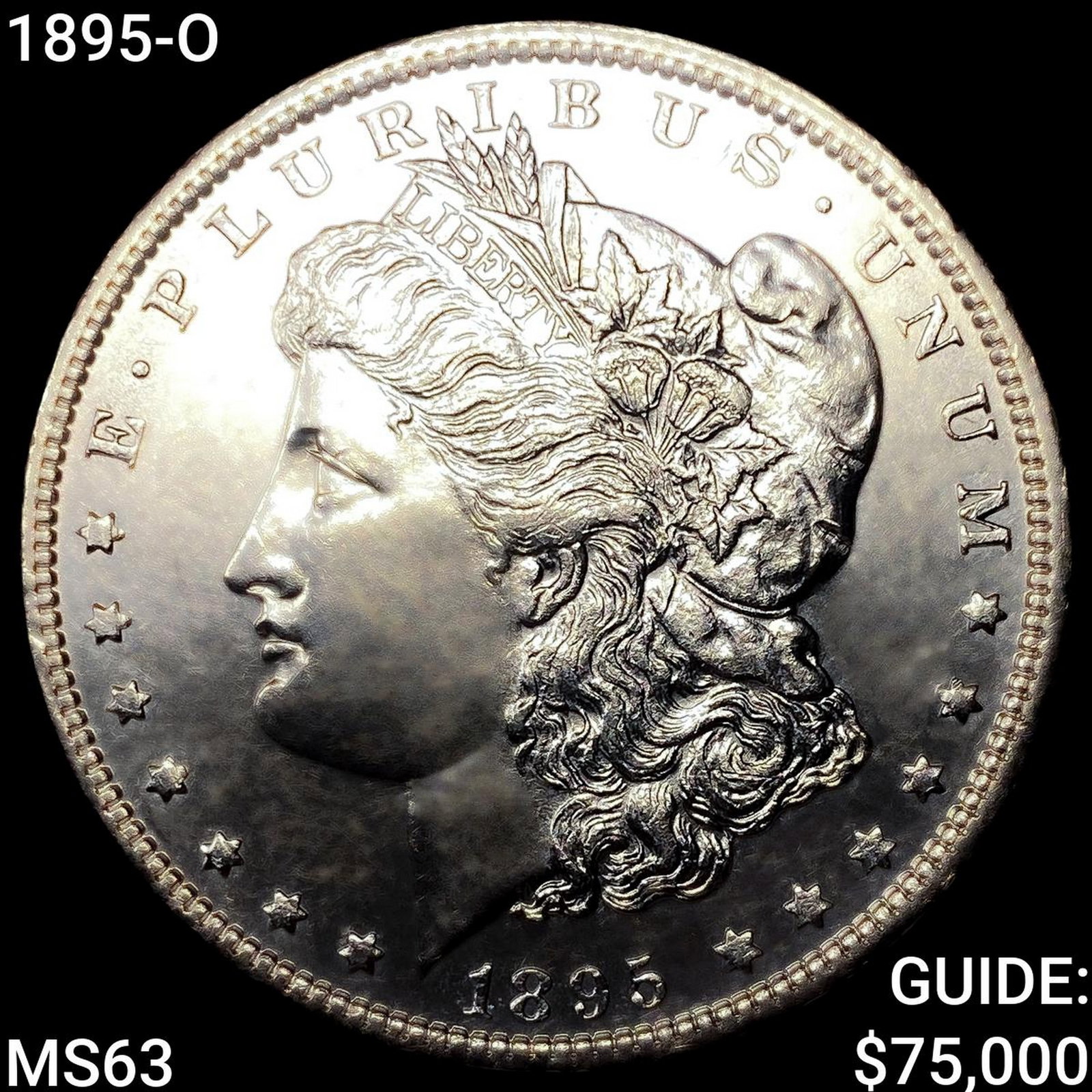 1895-O Morgan Silver Dollar: 1895-O Morgan Silver Dollar