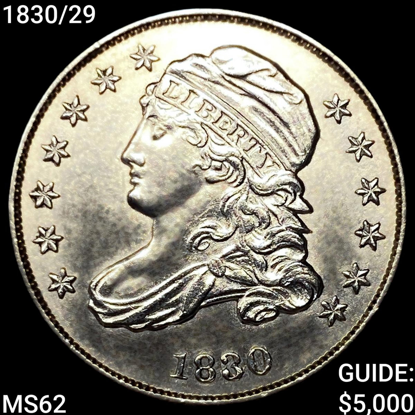 1830/29 Capped Bust Dime: 1830/29 Capped Bust Dime