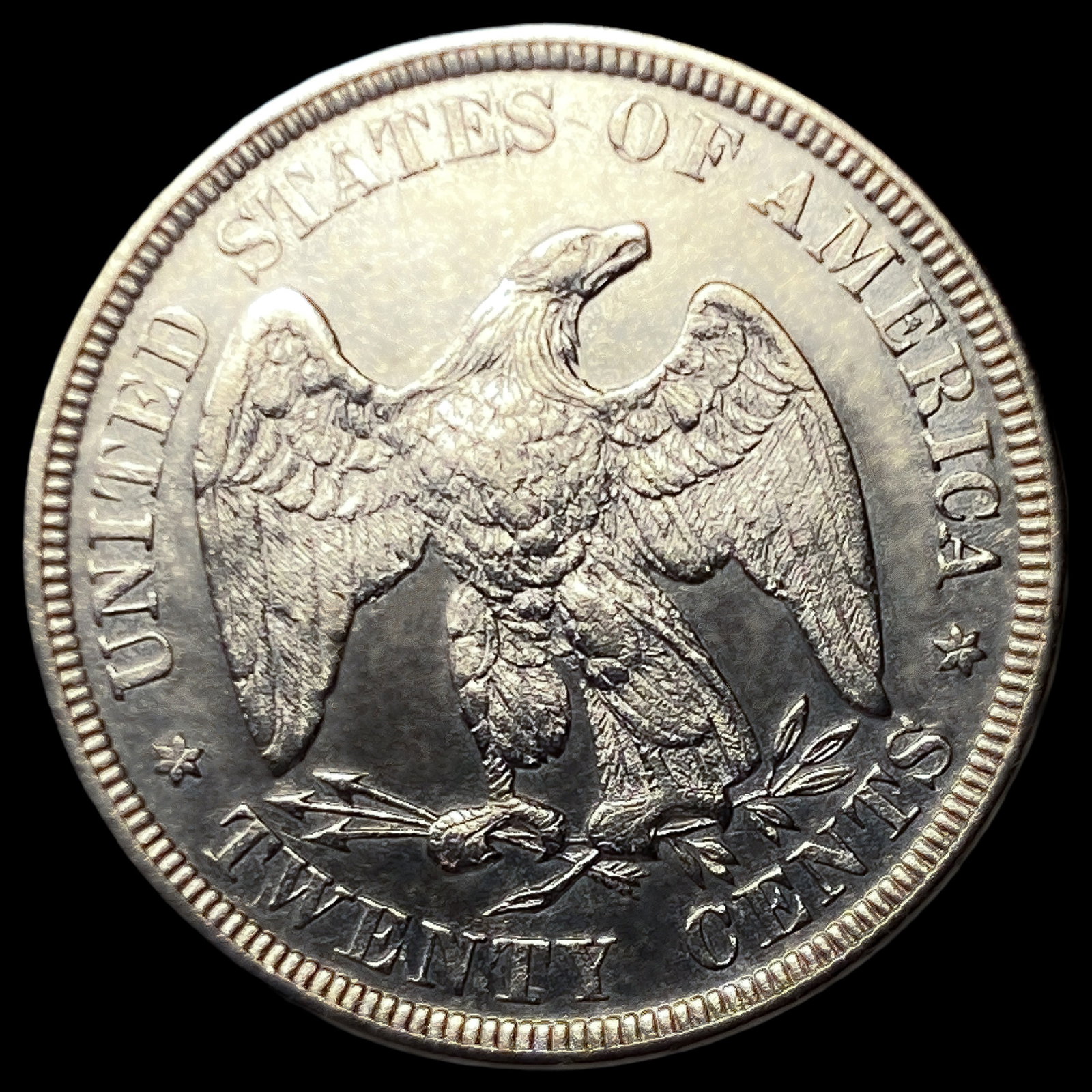 1876 Twenty Cent Piece - 2